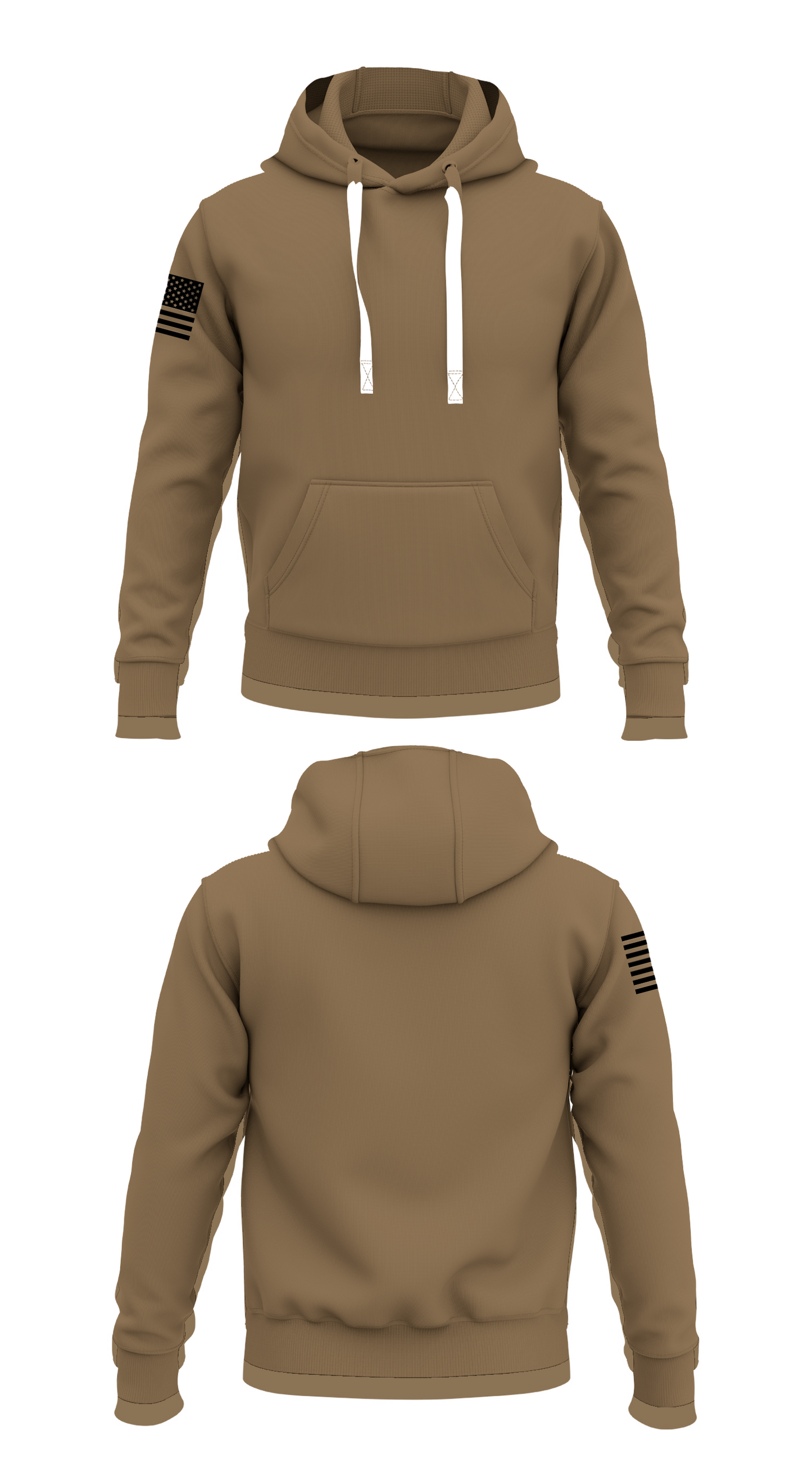 38th Military Police Store 1 Core Men's Hooded Performance Sweatshirt - 75570349349