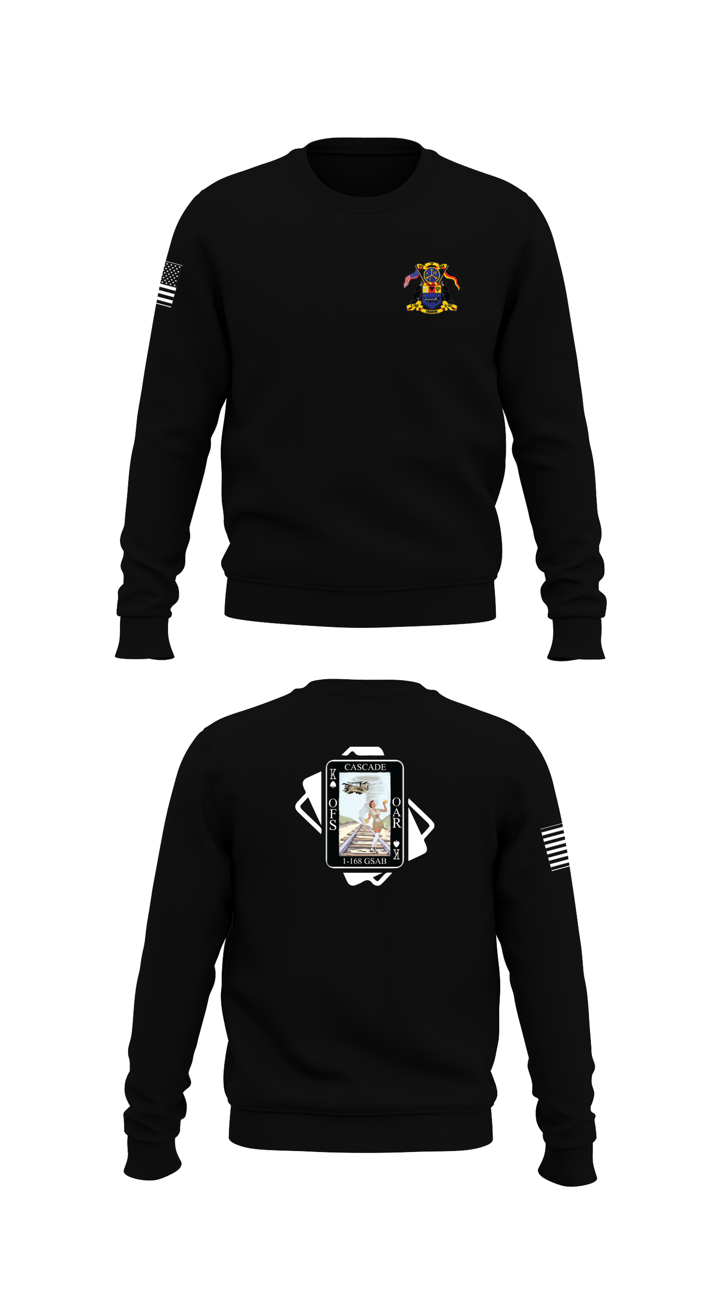 Cascade Store 1 Core Men's Crewneck Performance Sweatshirt - 79148915755