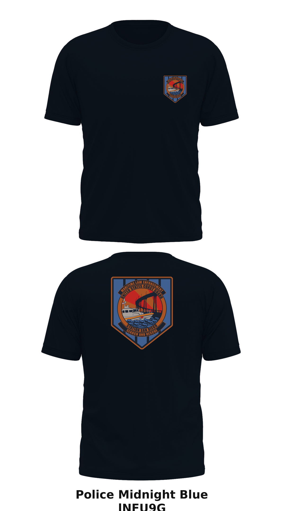 STATION SAN DIEGO Store 1 Core Men's SS Performance Tee - lNFU9G