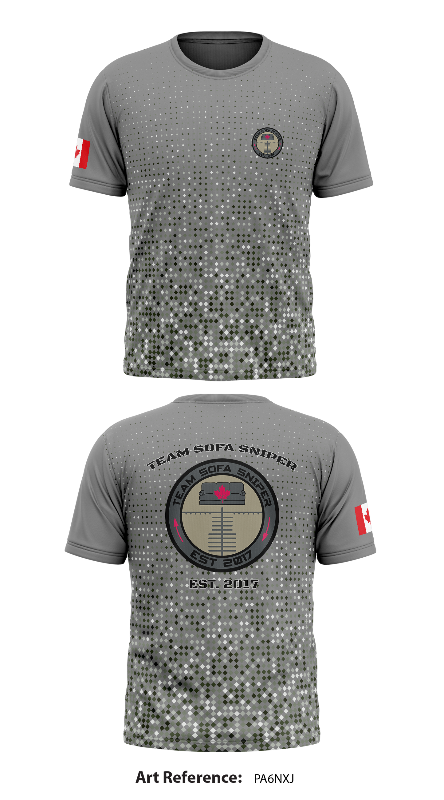Team Sofa Sniper Store 1 Core Men's SS Performance Tee - pA6Nxj