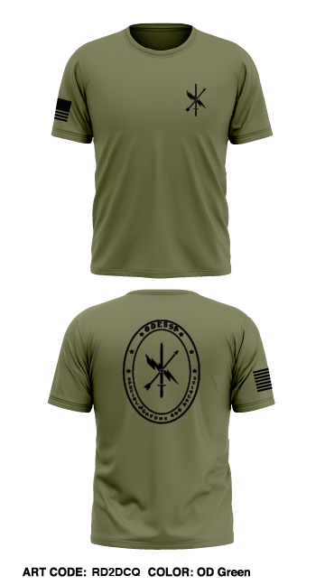 Odessa Police SWAT Store 1 Core Men's SS Performance Tee - RD2DCQ