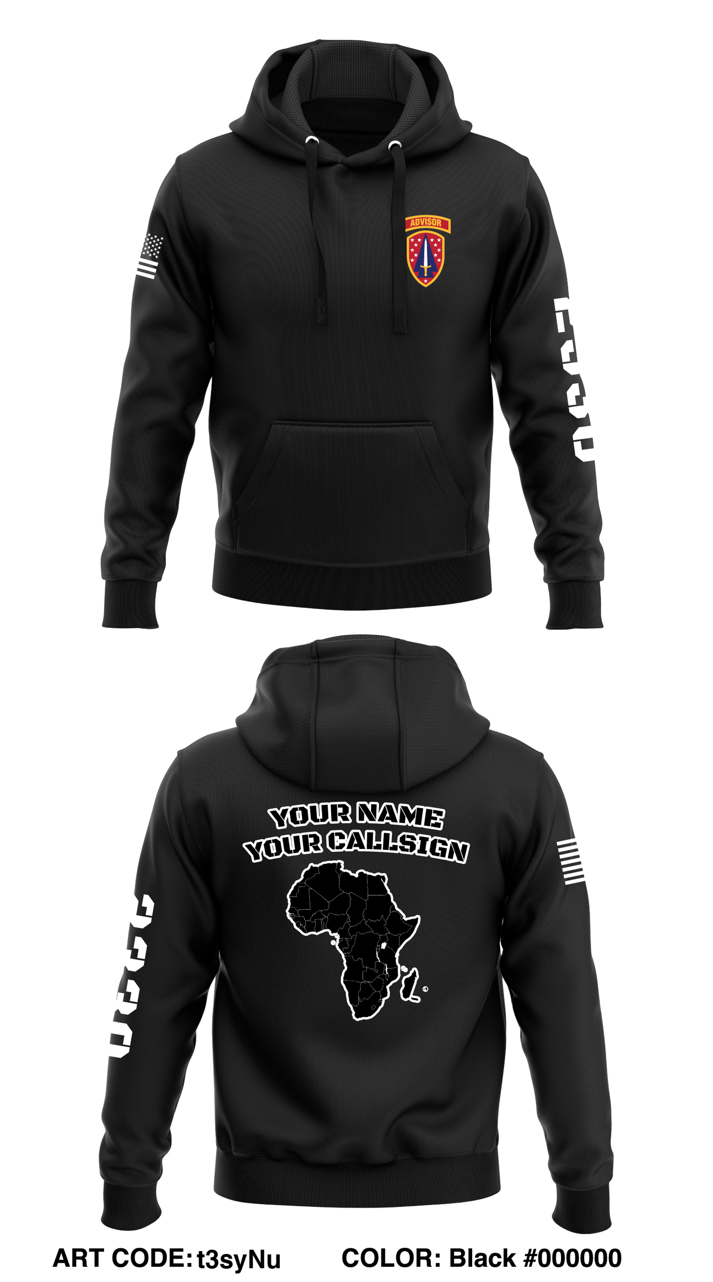 3rd Squadron 2nd SFAB Team 233 Store 1 Core Men's Hooded Performance Sweatshirt - t3syNu