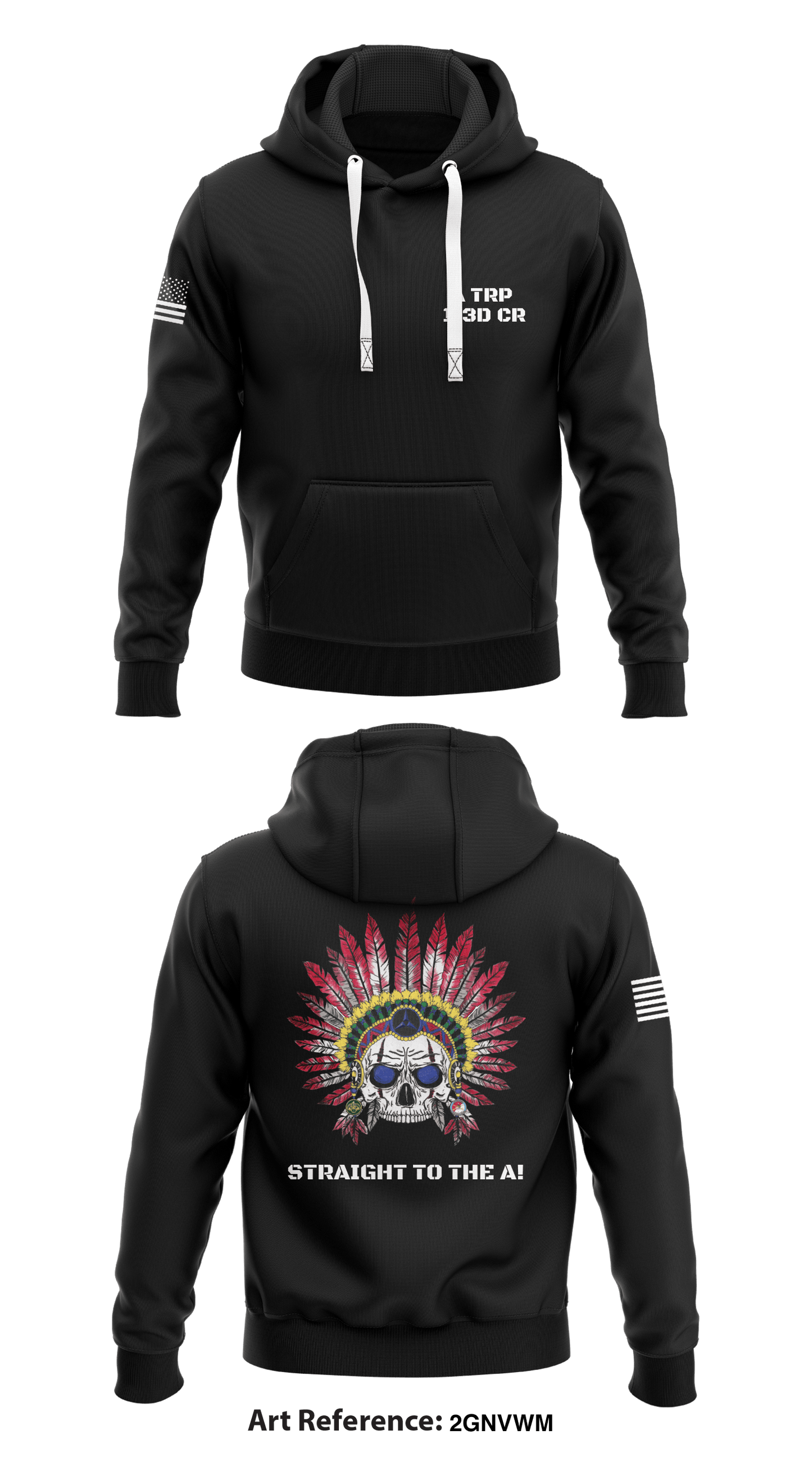 Apache, 1/3D CR Store 1 Core Men's Hooded Performance Sweatshirt - 2gnvWm