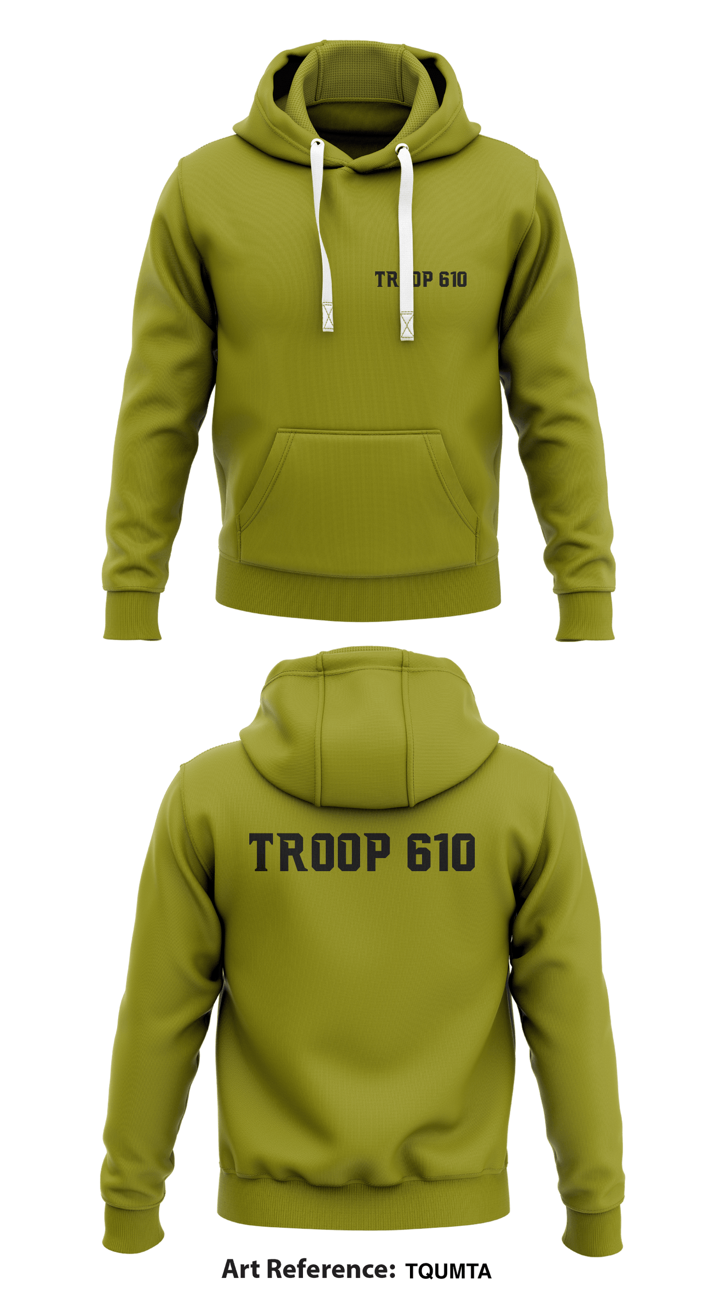 Troop 61 Store 1 Core Men's Hooded Performance Sweatshirt - tquMtA