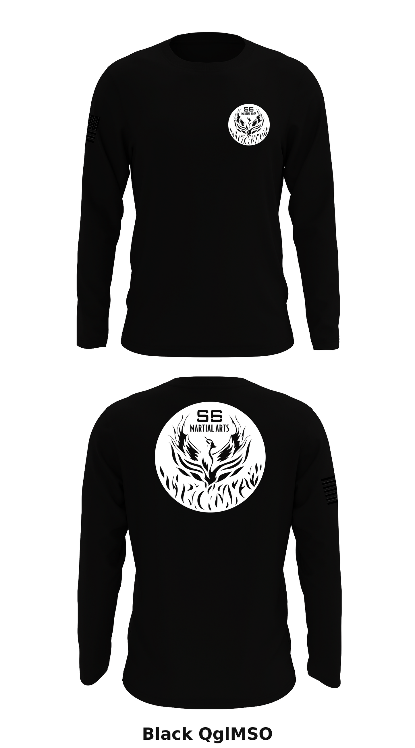 S6 Karate Store 1 Core Men's LS Performance Tee - QglMSO