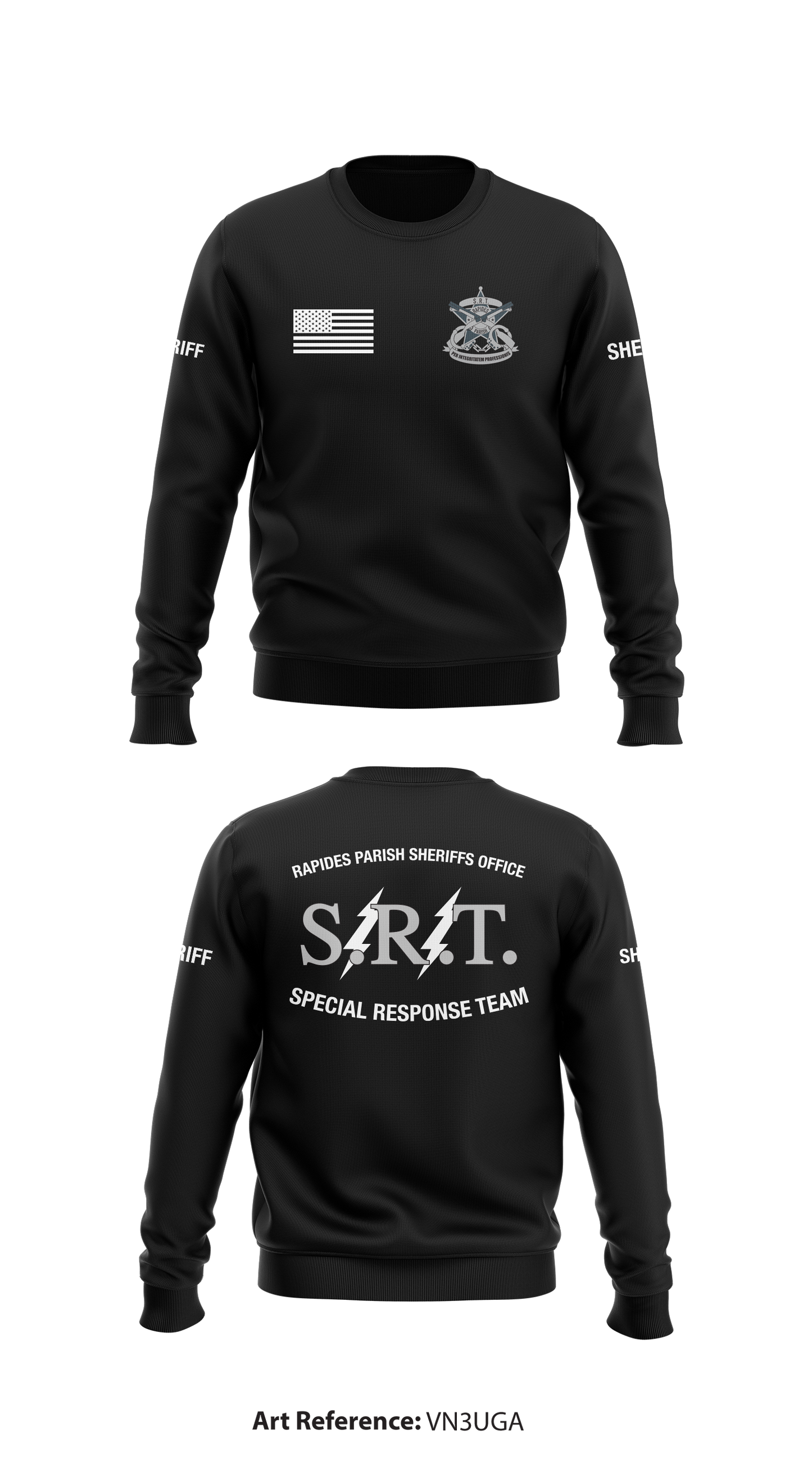 Special Response Team Store 1 Core Men's Crewneck Performance Sweatshirt - vN3Uga