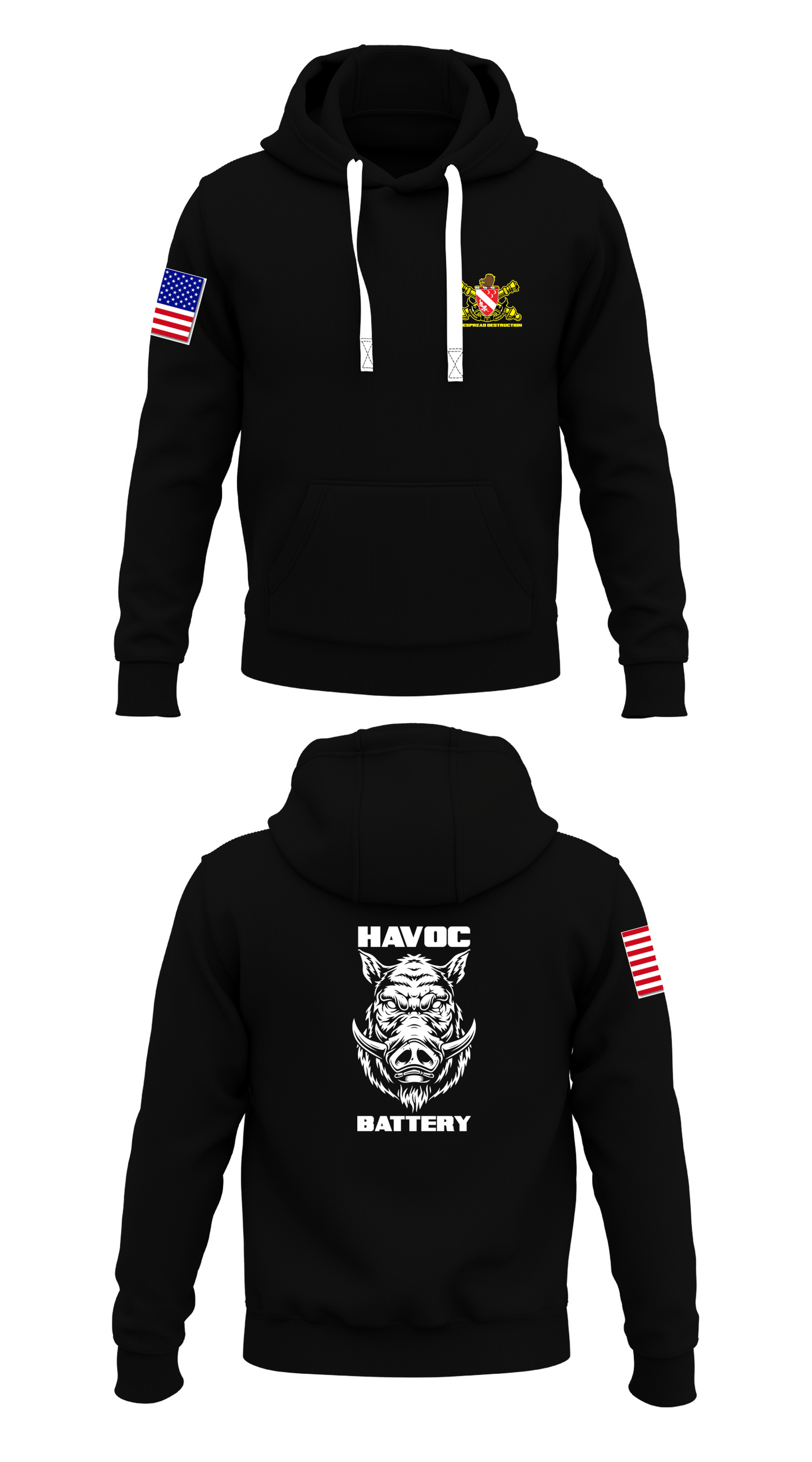 Havoc Battery Store 1 Core Men's Hooded Performance Sweatshirt - 83867877155