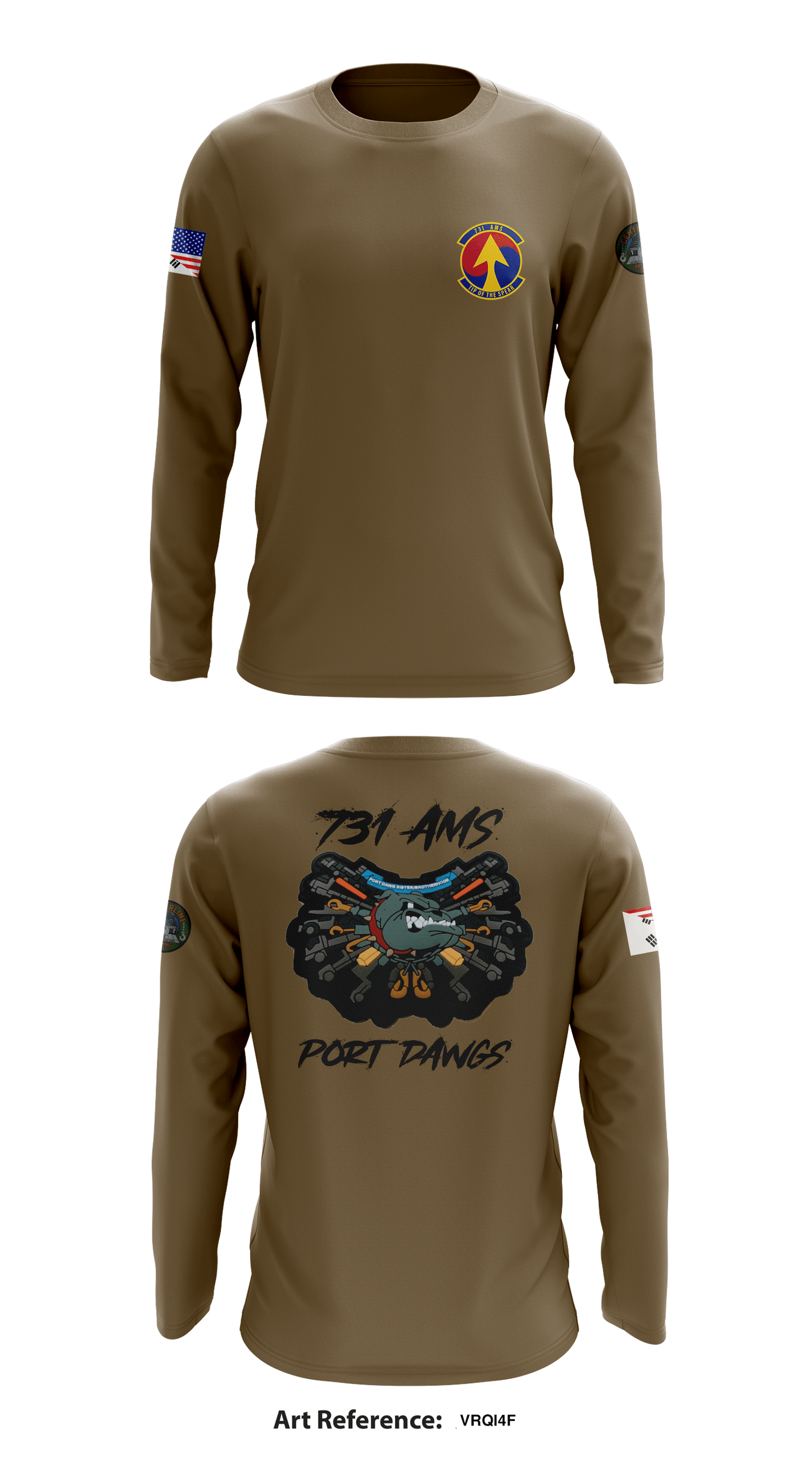 731 AMS Store 1 Core Men's LS Performance Tee - vrQI4f