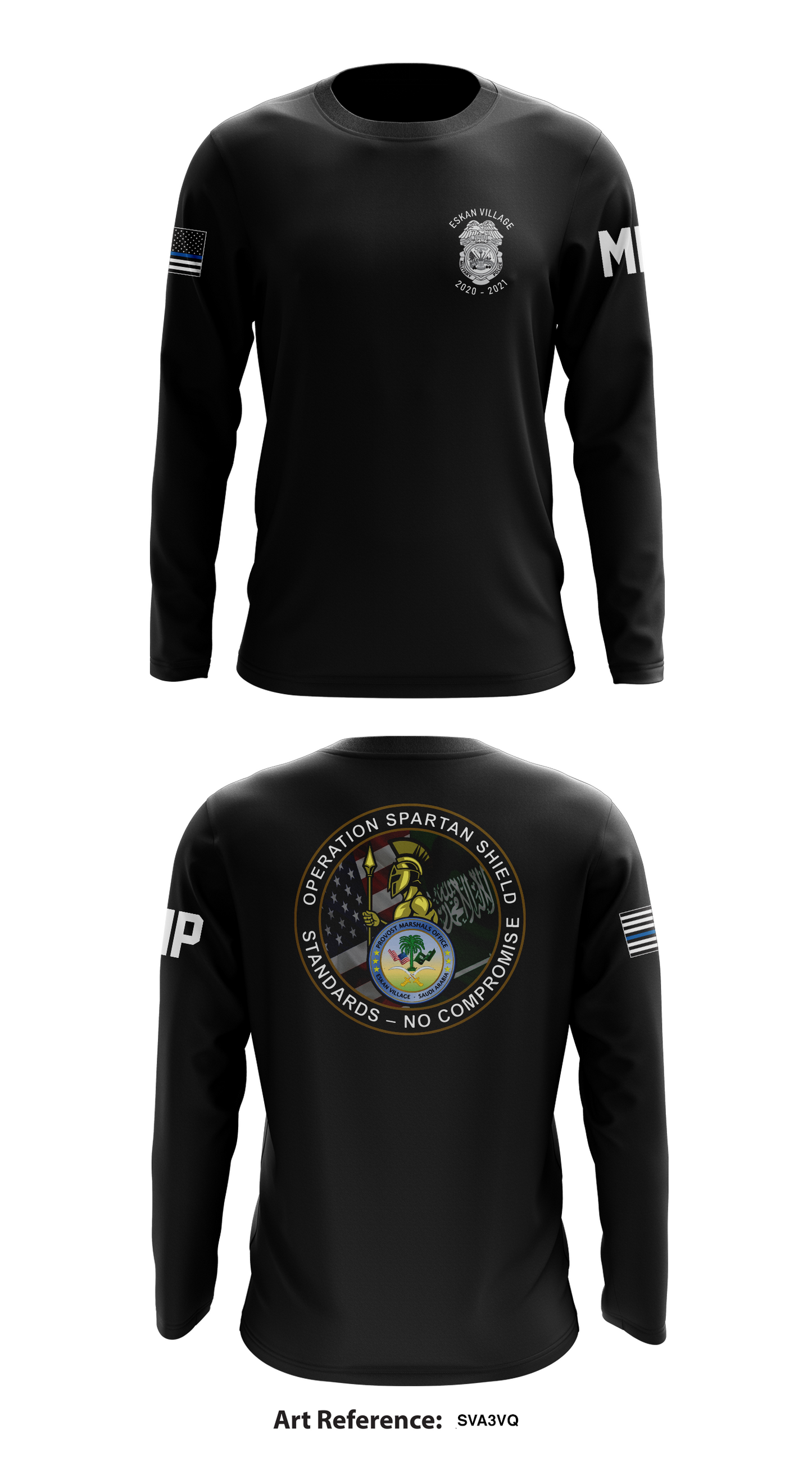354th PMO Store 1 Core Men's LS Performance Tee - sva3vq