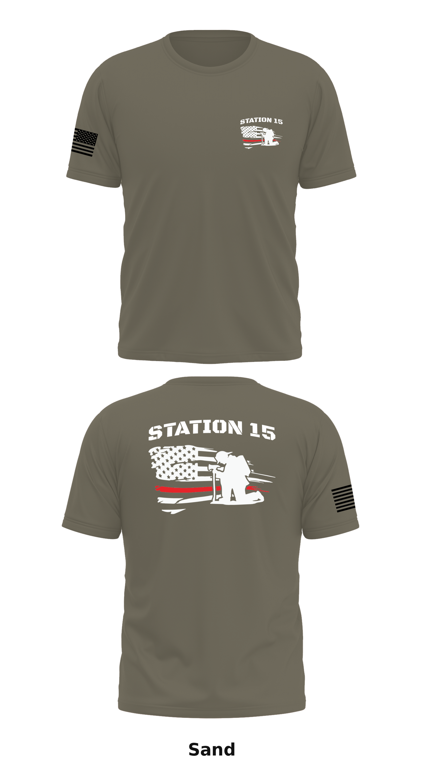 Station 15 Store 1 Core Men's SS Performance Tee - 61009123245