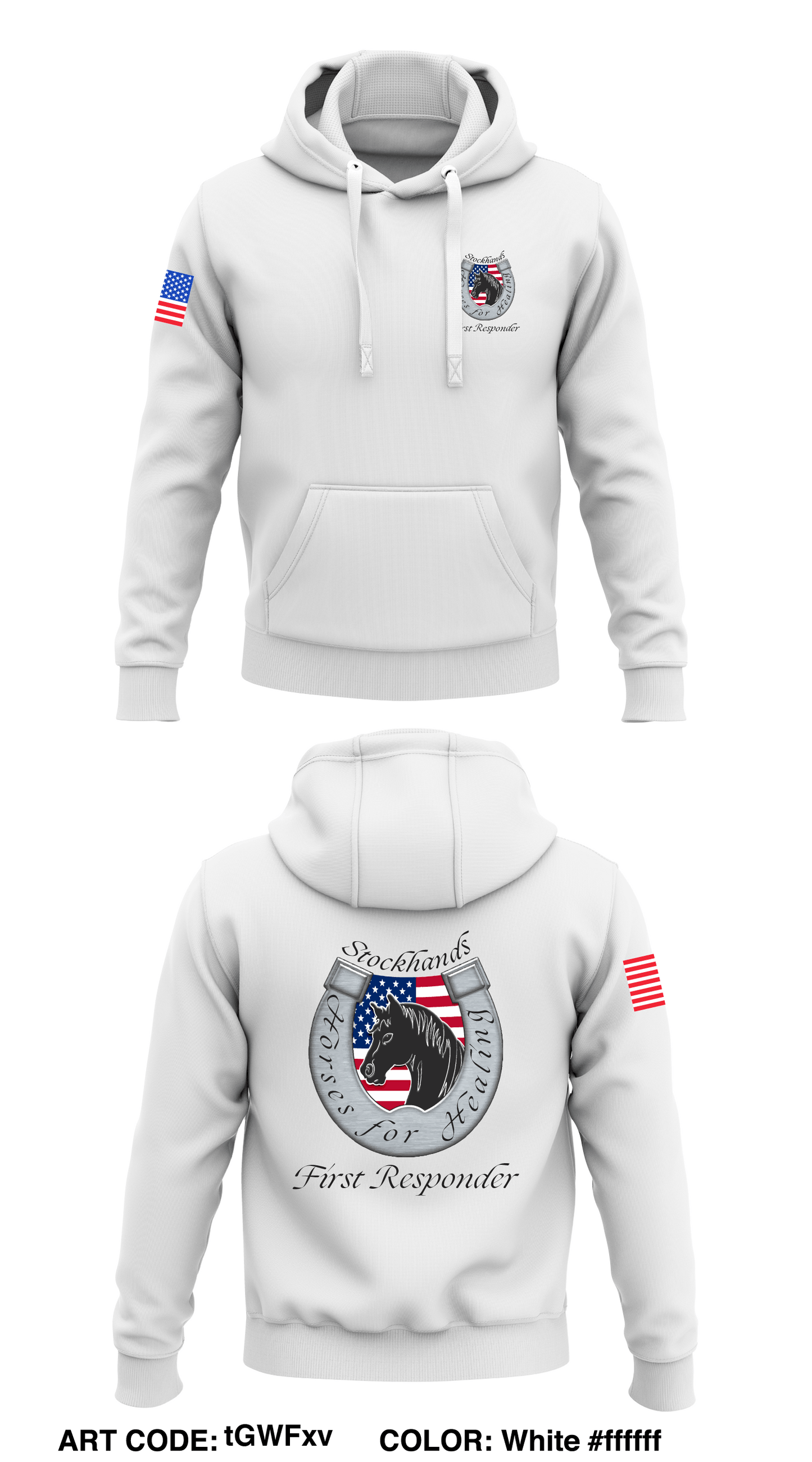 Stockshands Horses For Healing Store 1 Core Men's Hooded Performance Sweatshirt - tGWFxv