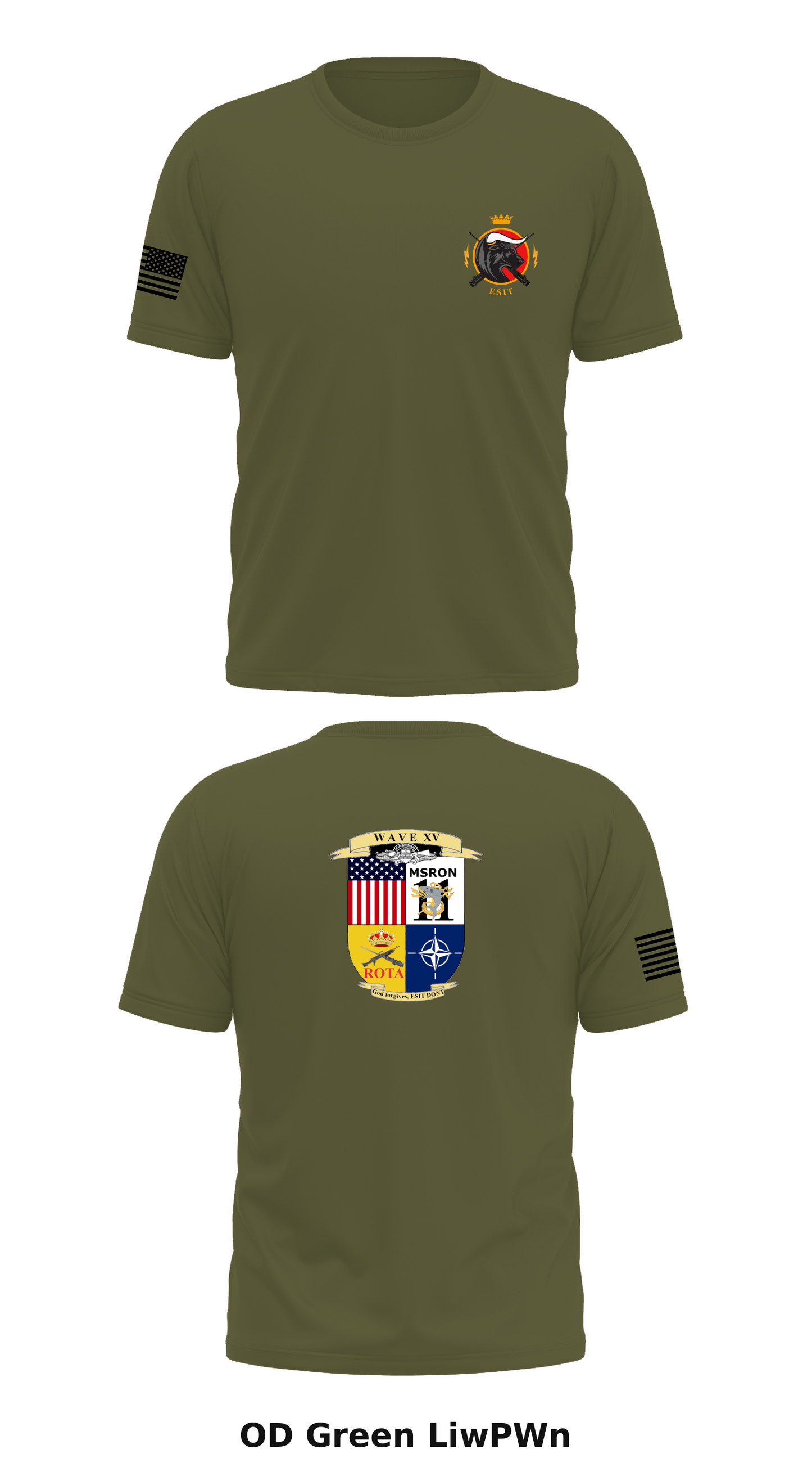 MSRON11 Store 1 Core Men's SS Performance Tee - LiwPWn