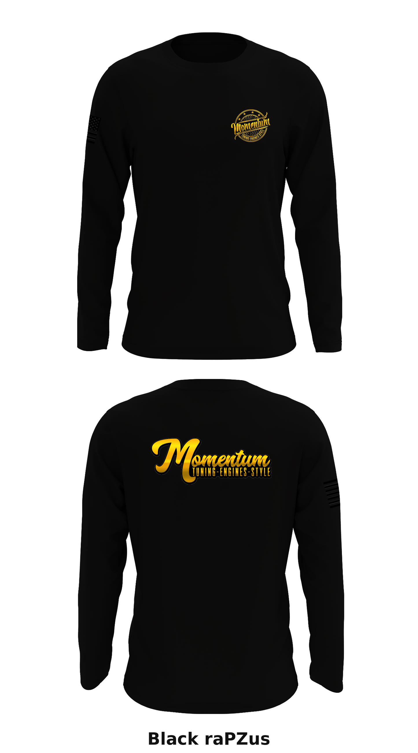 Momentum Store 1 Core Men's LS Performance Tee - raPZus