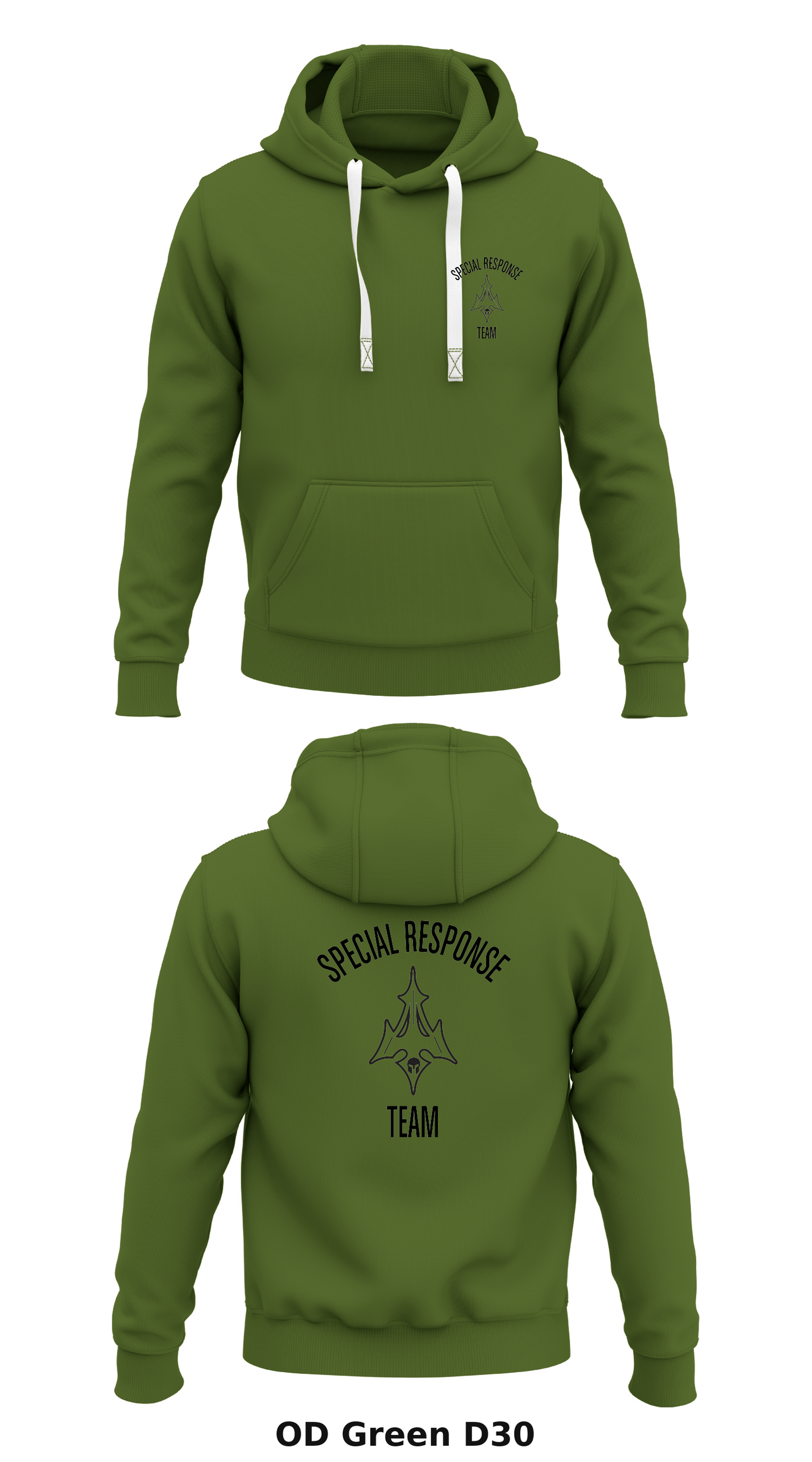 SPECIAL RESPONSE TEAM Store 1 Core Men's Hooded Performance Sweatshirt - D30