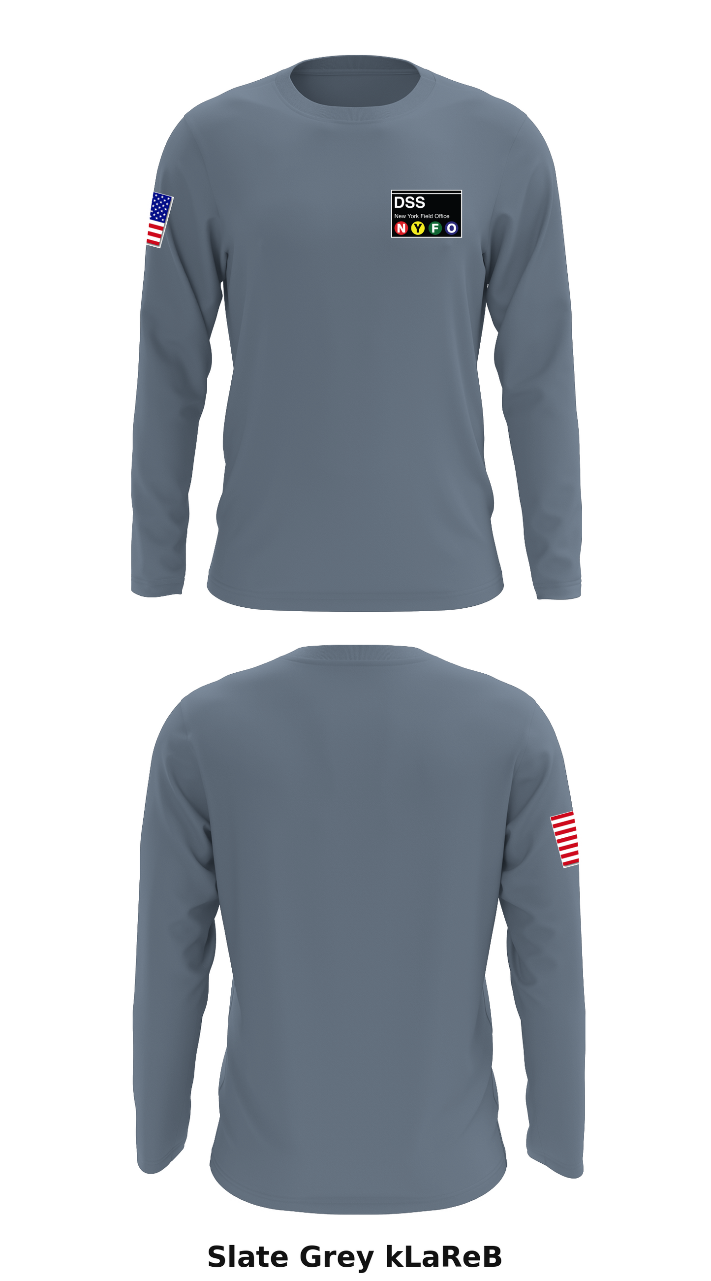 DSS NYFO Store 1 Core Men's LS Performance Tee - kLaReB