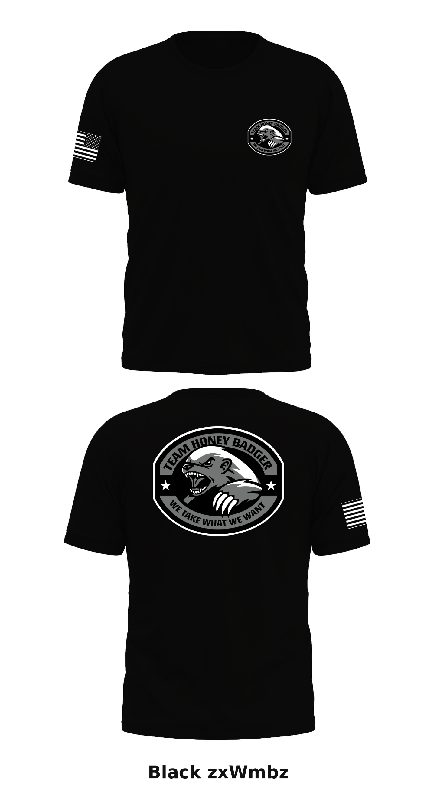Team Honey Badger Store 1 Core Men's SS Performance Tee - zxWmbz