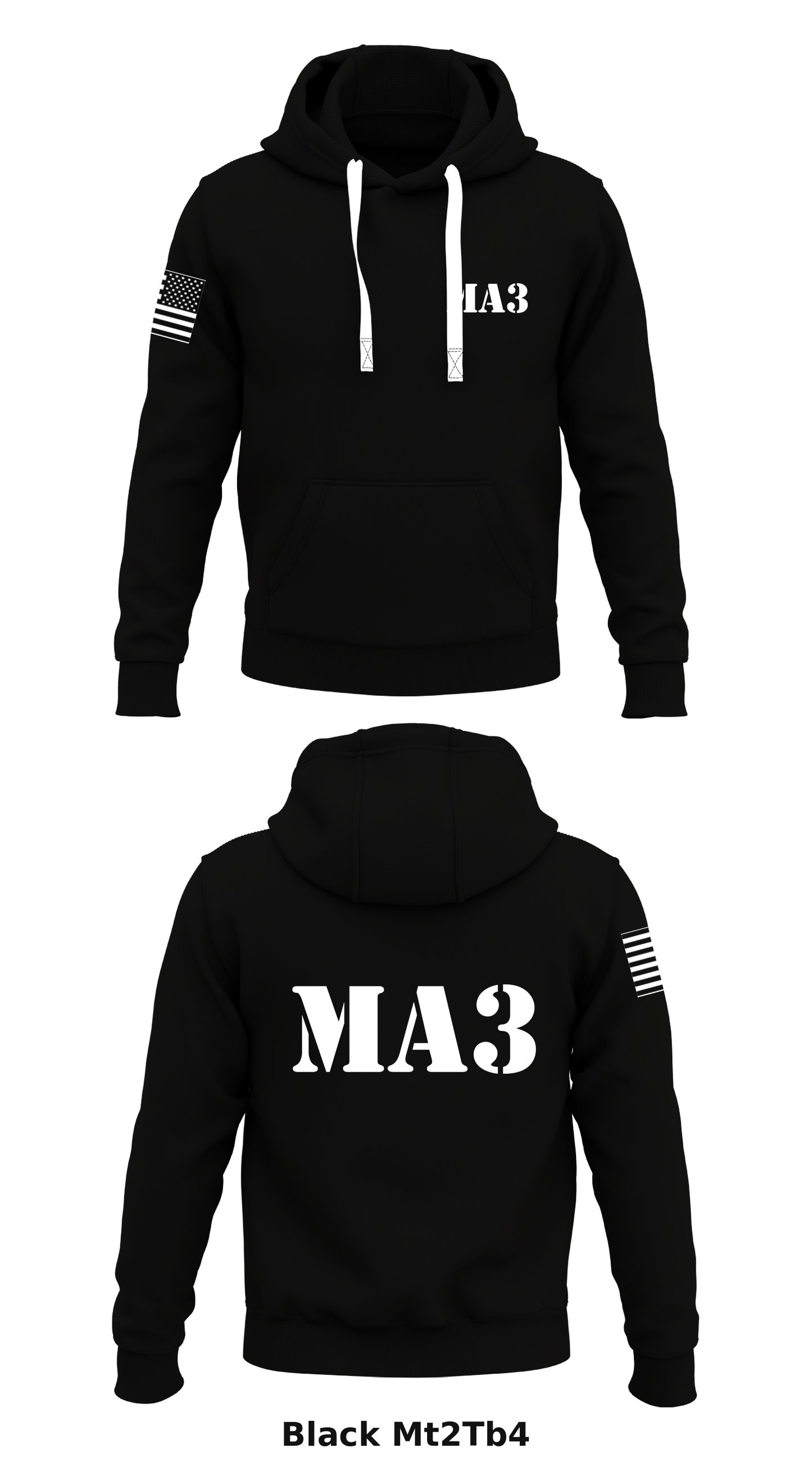 MA3 Store 1 Core Men's Hooded Performance Sweatshirt - Mt2Tb4