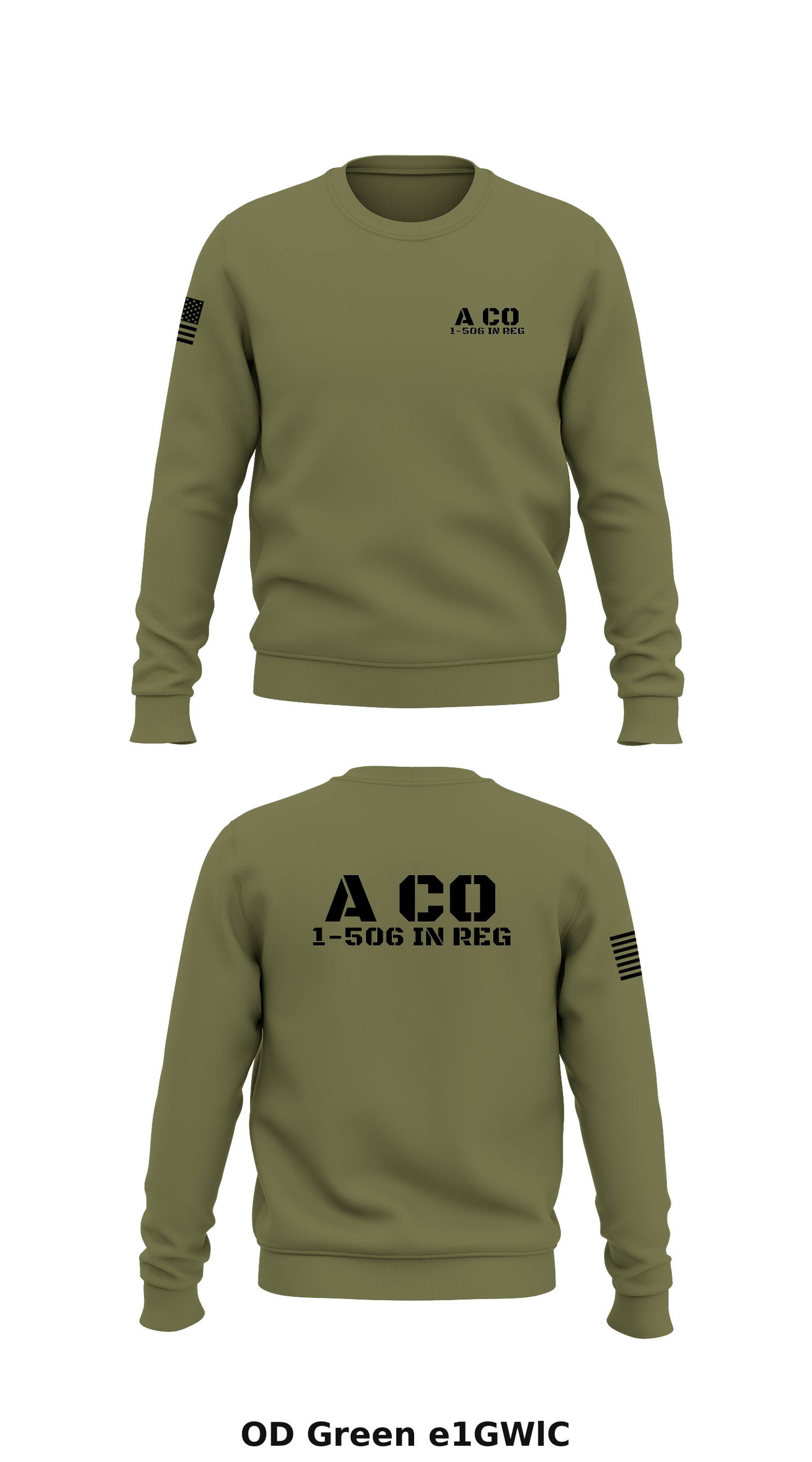 A Co, 1-506 IN REG Store 1 Core Men's Crewneck Performance Sweatshirt - e1GWlC