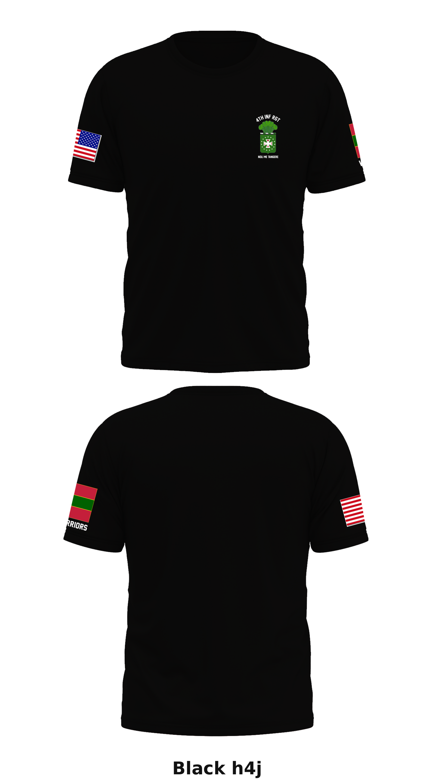 4th Infantry Regiment Veteran's Association Store 1 Core Men's SS Performance Tee - h4j