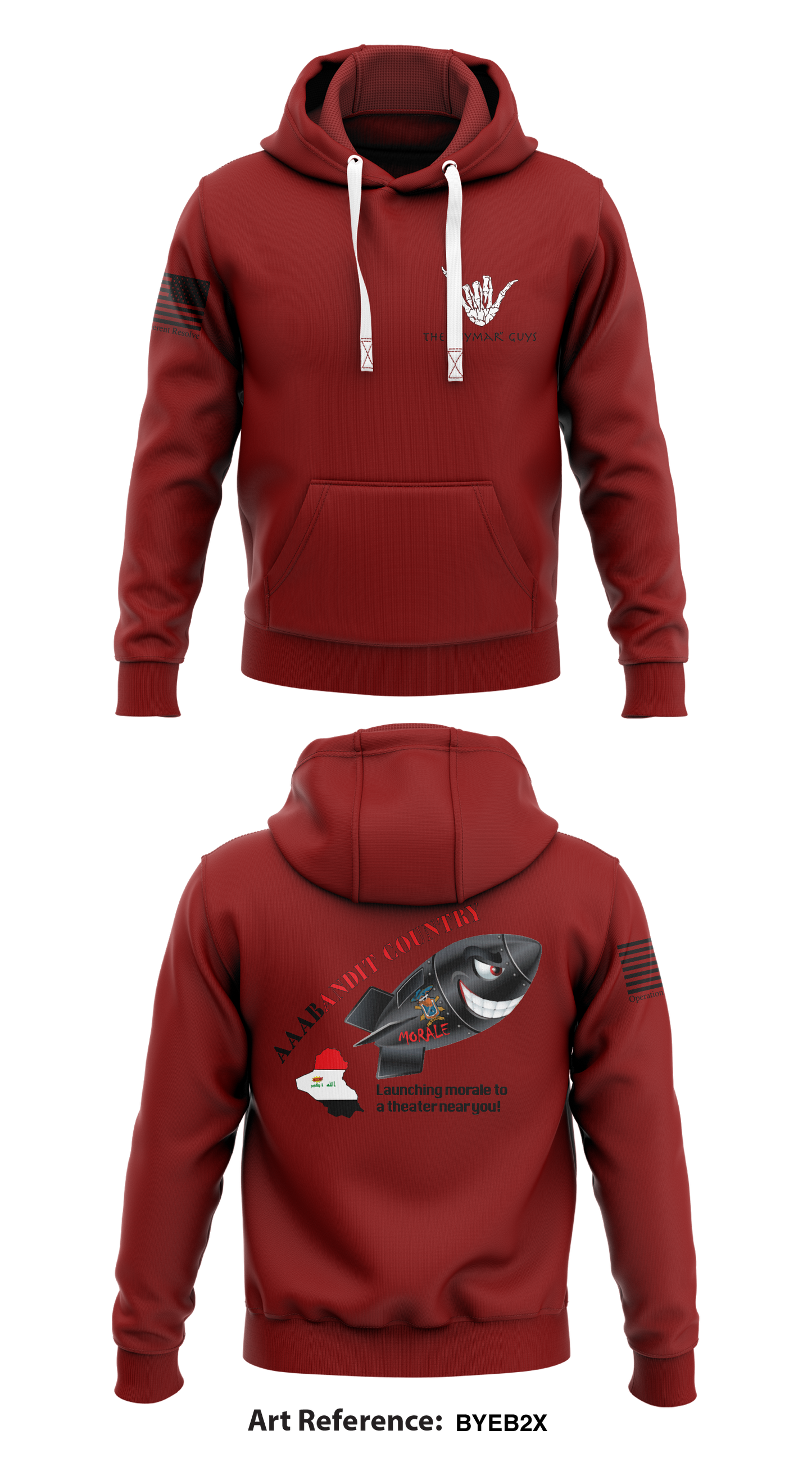BORREGO NEGRO Store 1 Core Men's Hooded Performance Sweatshirt - BYEB2x