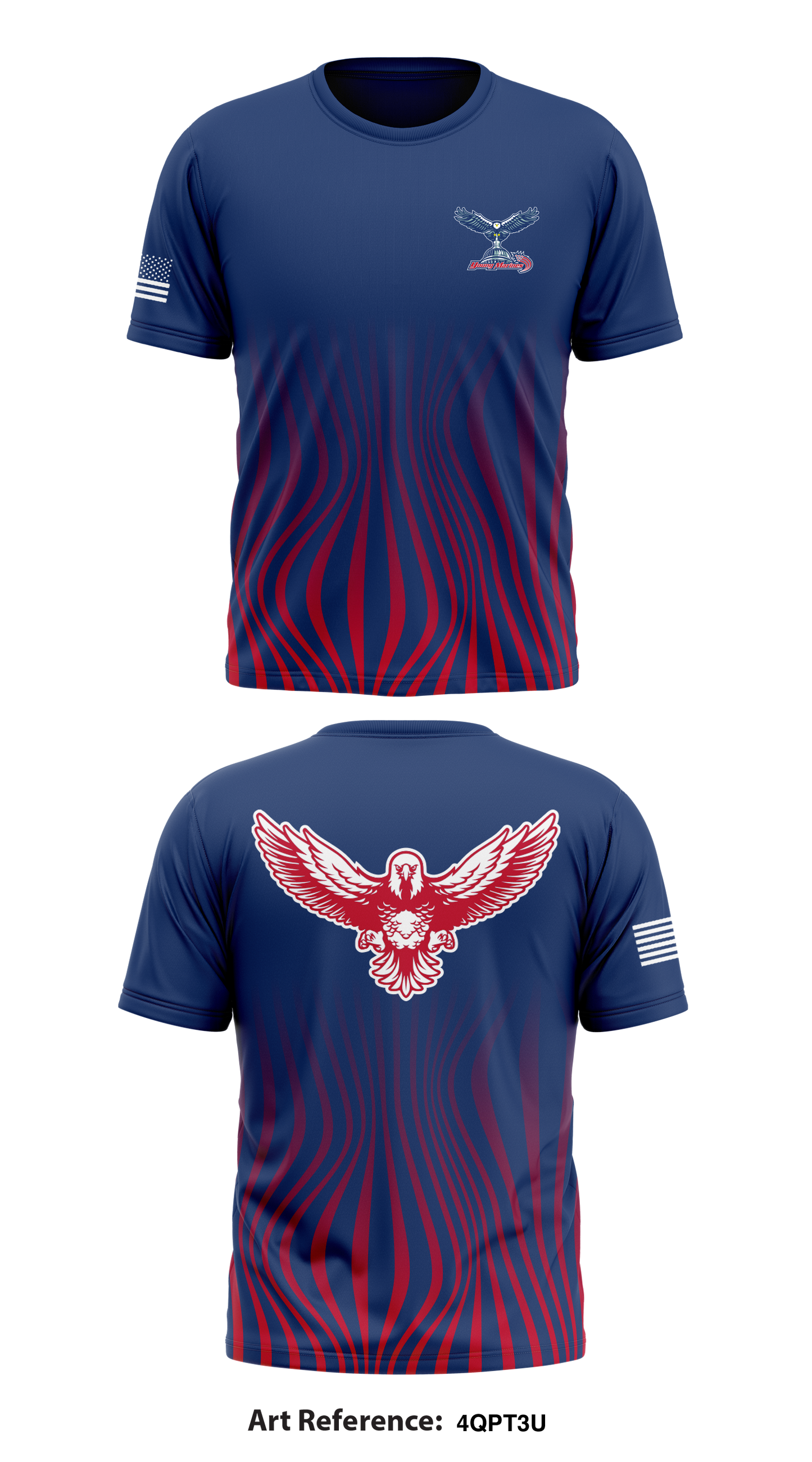 Nations Capitol Young MarinesNations Capitol Young Marines Store 1 Core Men's SS Performance Tee - 4qpt3U