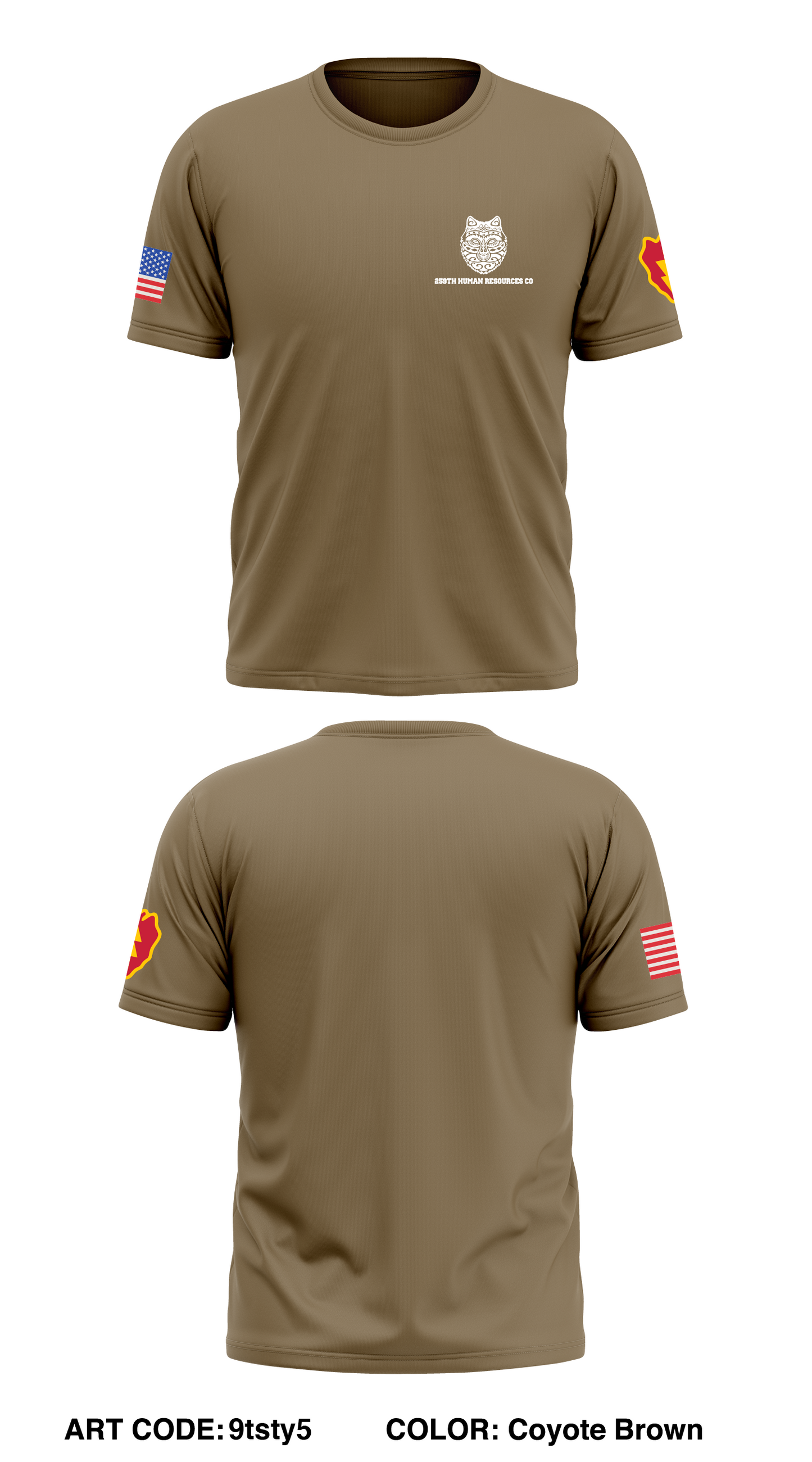 259th Human Resources Company Store 1 Core Men's SS Performance Tee - VUR37f