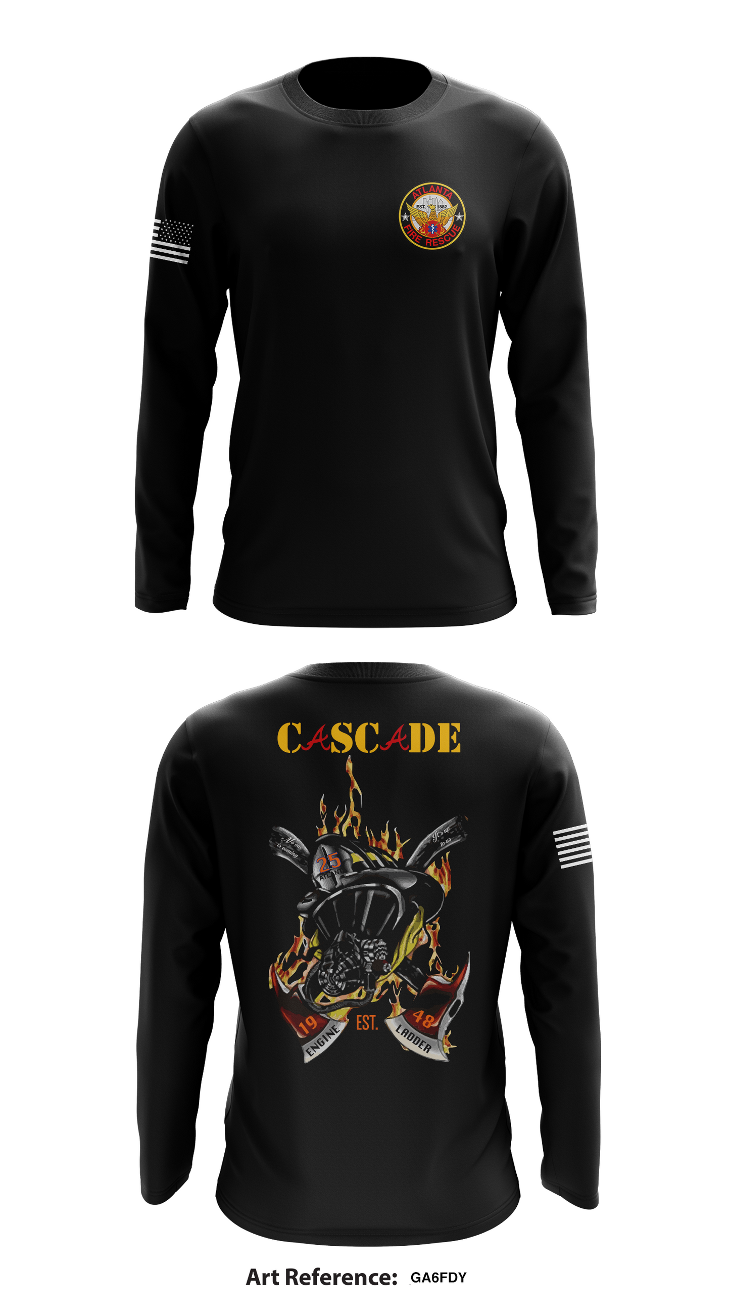 Company 25 Core Men's LS Performance Tee - gA6fDy