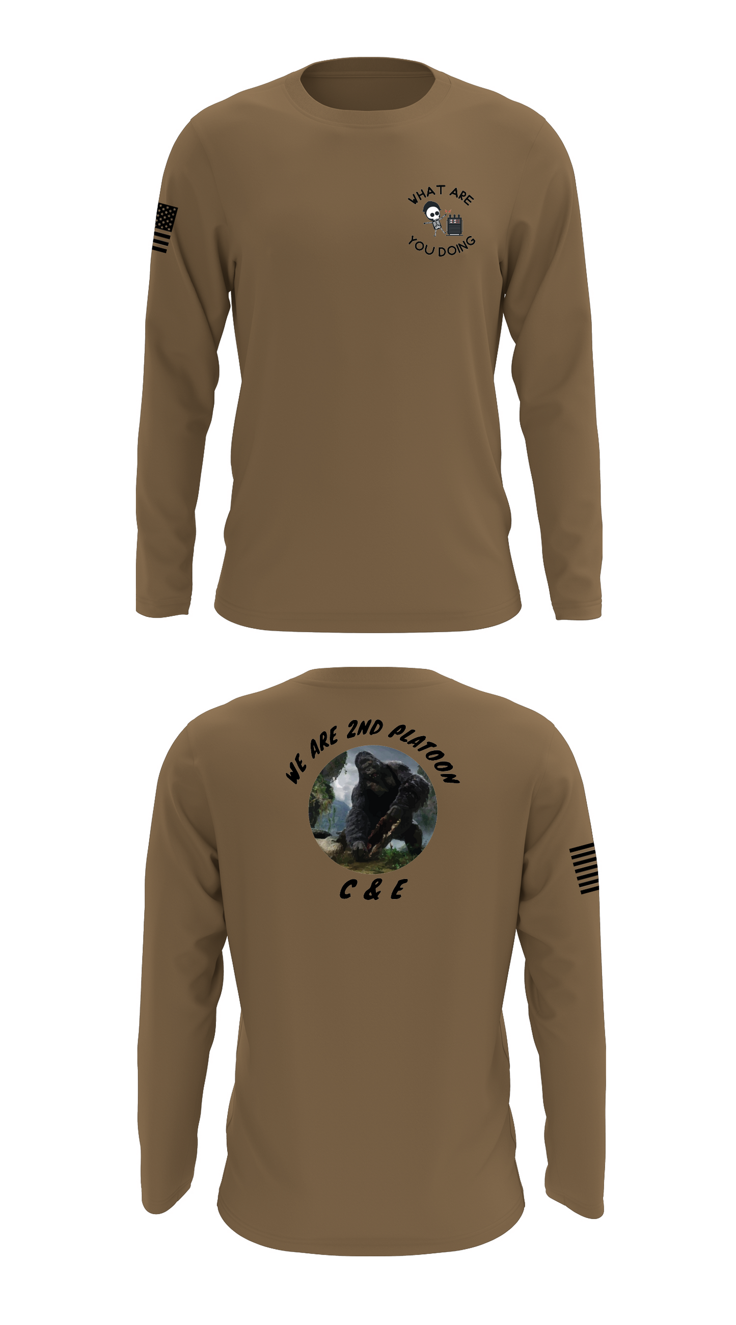 3666th SMC Store 2 Core Men's LS Performance Tee - 39628748316