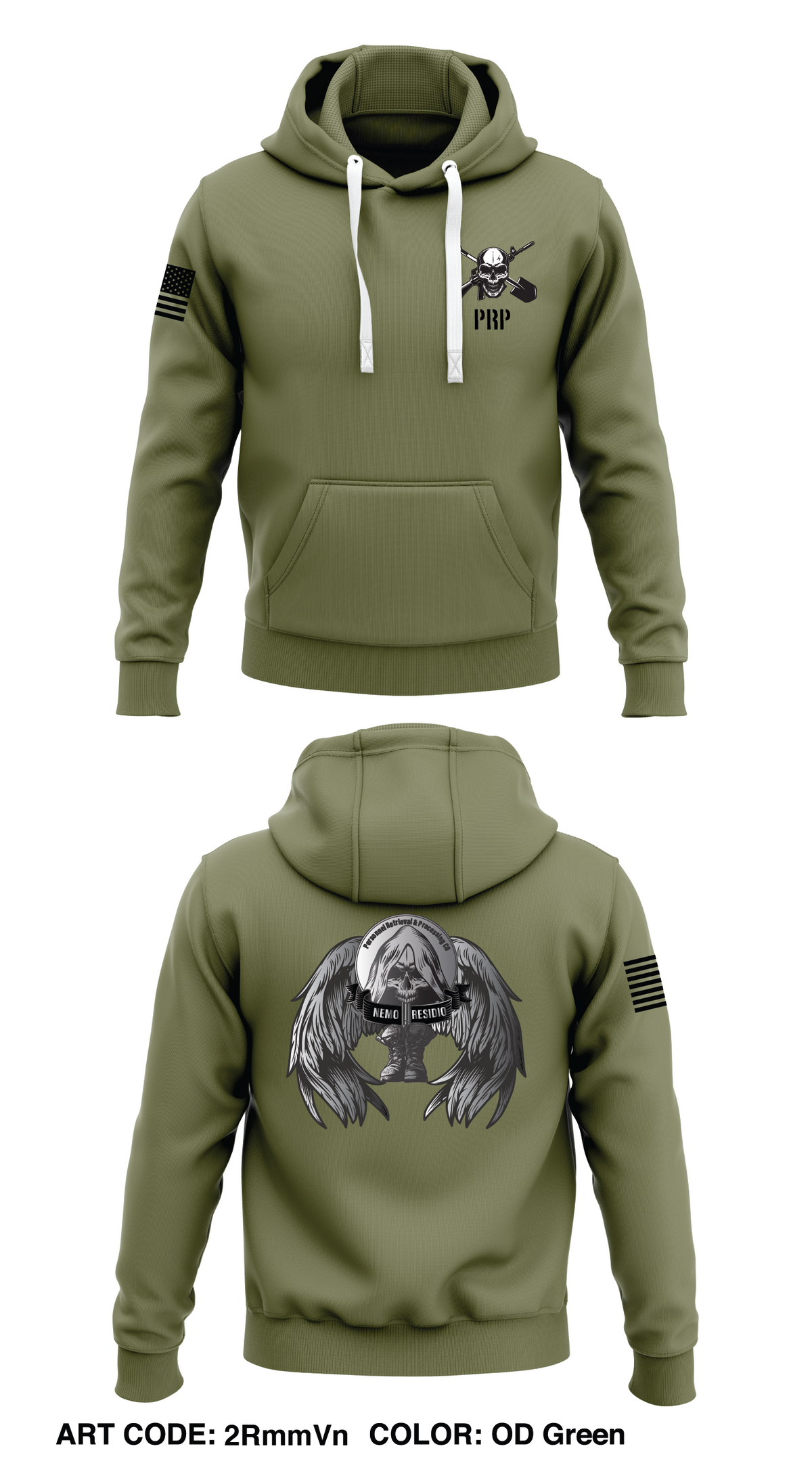 CLR 45 Det PRP Store 1 Core Men's Hooded Performance Sweatshirt - 2RmmVn