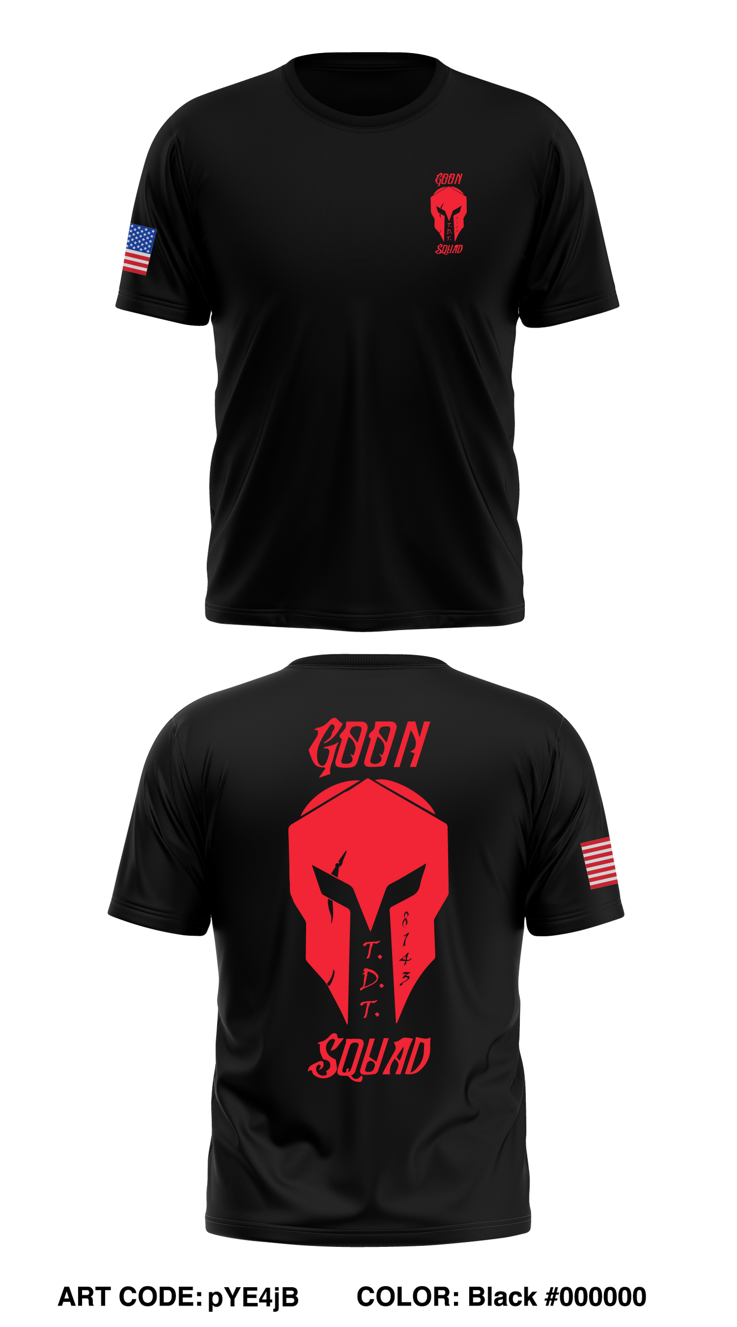 Goon Squad Store 1 Core Men's SS Performance Tee - pYE4jB