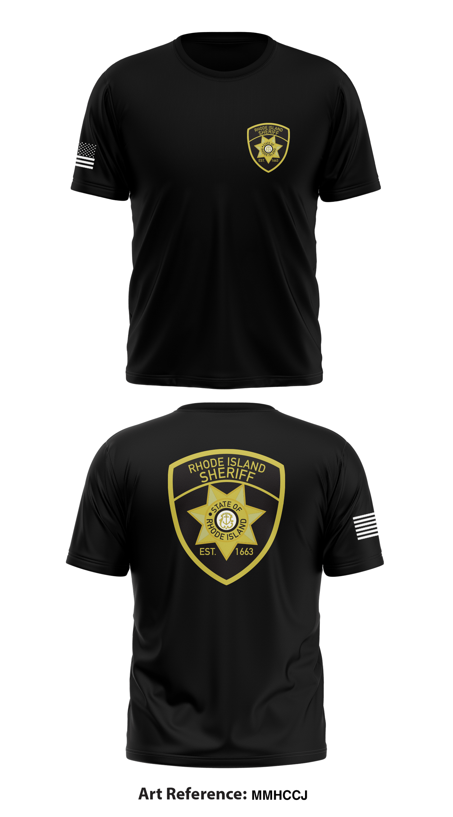 Rhode Island Sheriff's Department Store 1 Core Men's SS Performance Tee - MMhcCj
