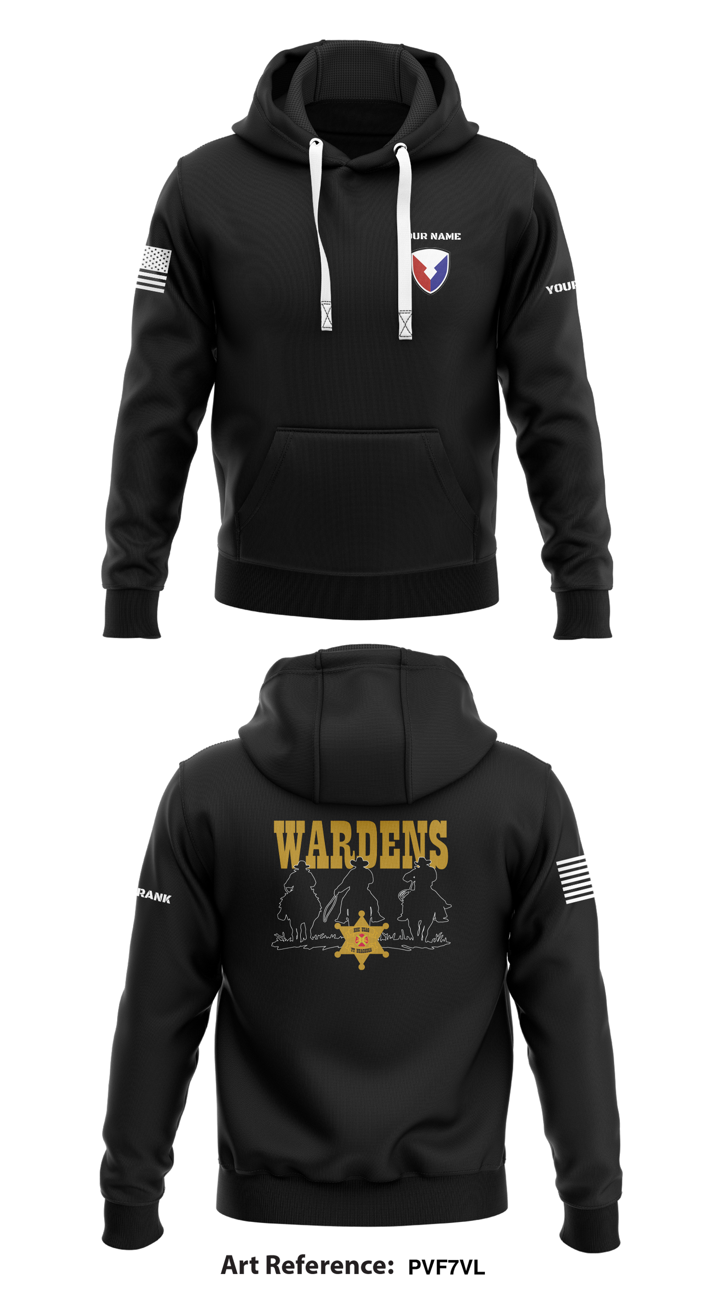 HHC, USAG Ft Huachuca Store 1 Core Men's Hooded Performance Sweatshirt - pVF7VL