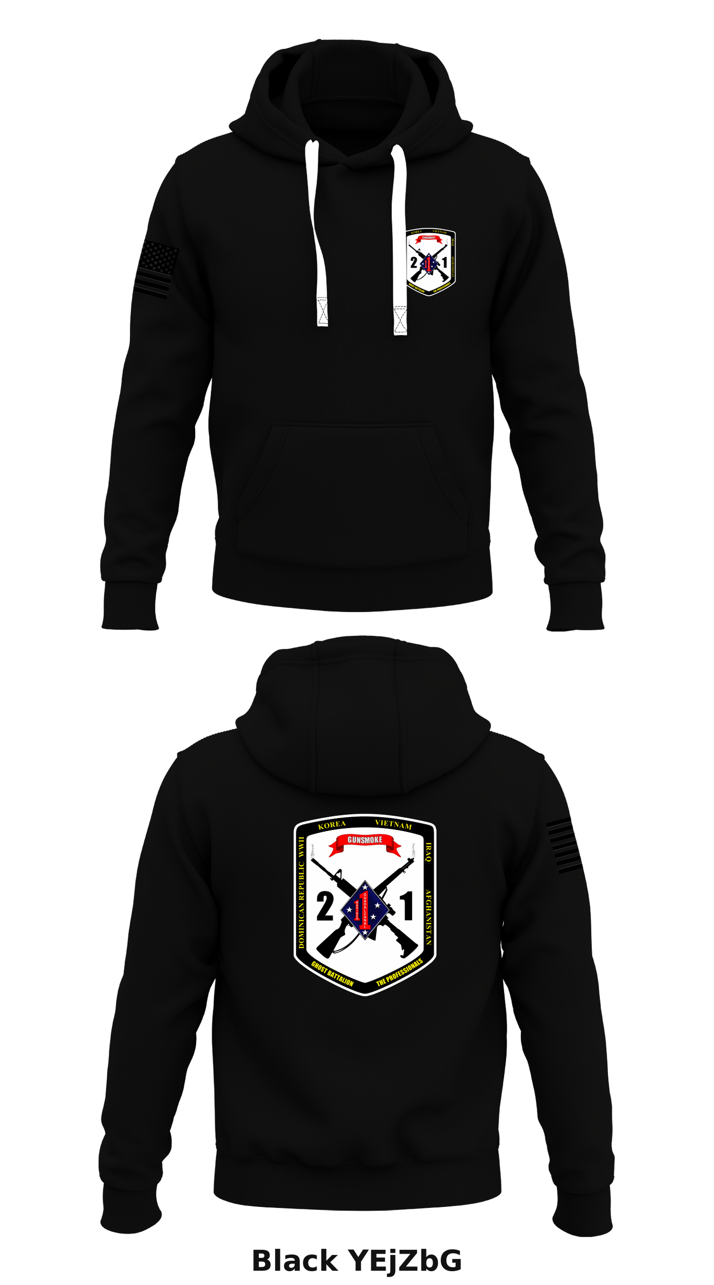 Weapons Co ,2 BN 1st Marines Store 1 Core Men's Hooded Performance Sweatshirt - YEjZbG