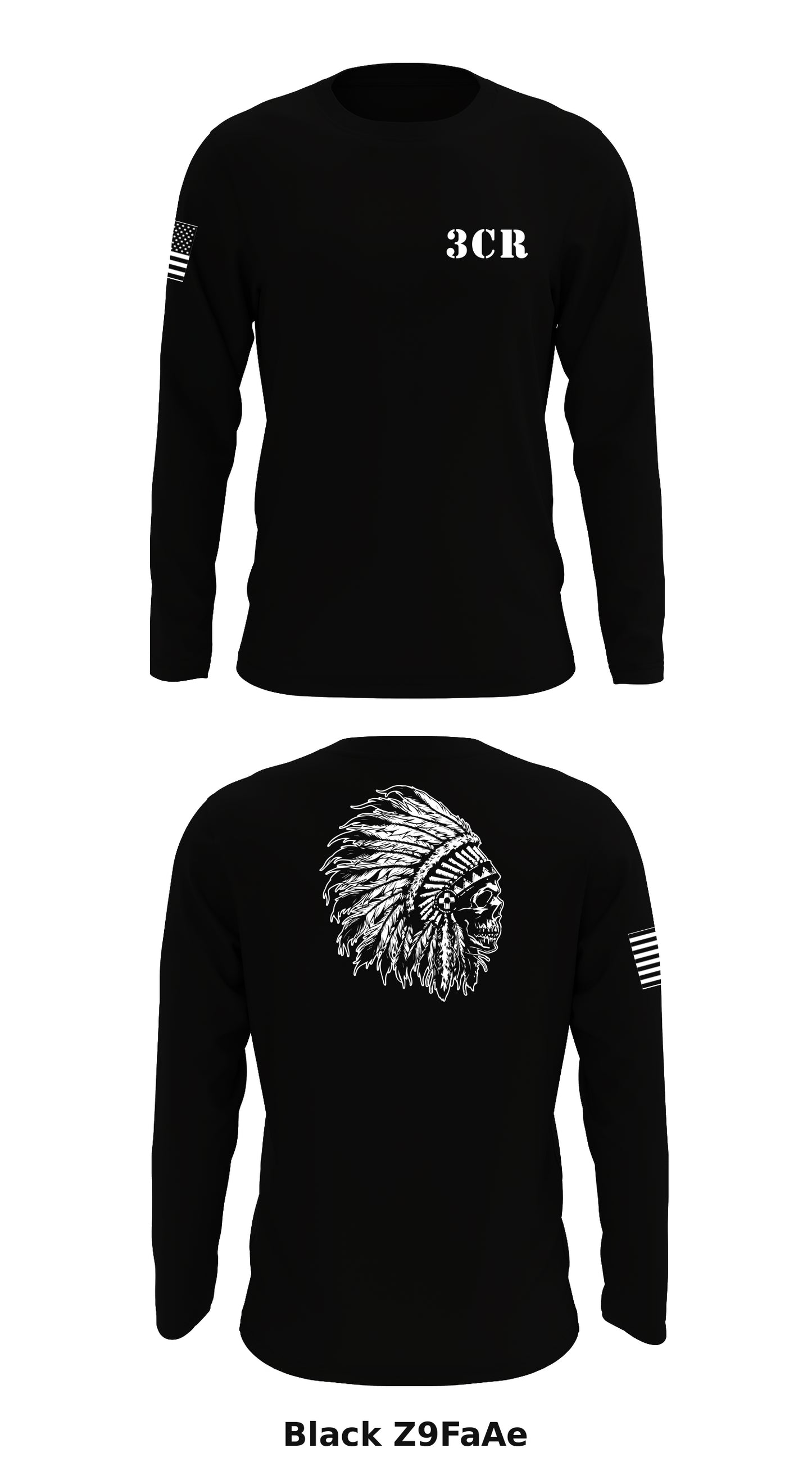 3cr Store 1 Core Men's LS Performance Tee - Z9FaAe