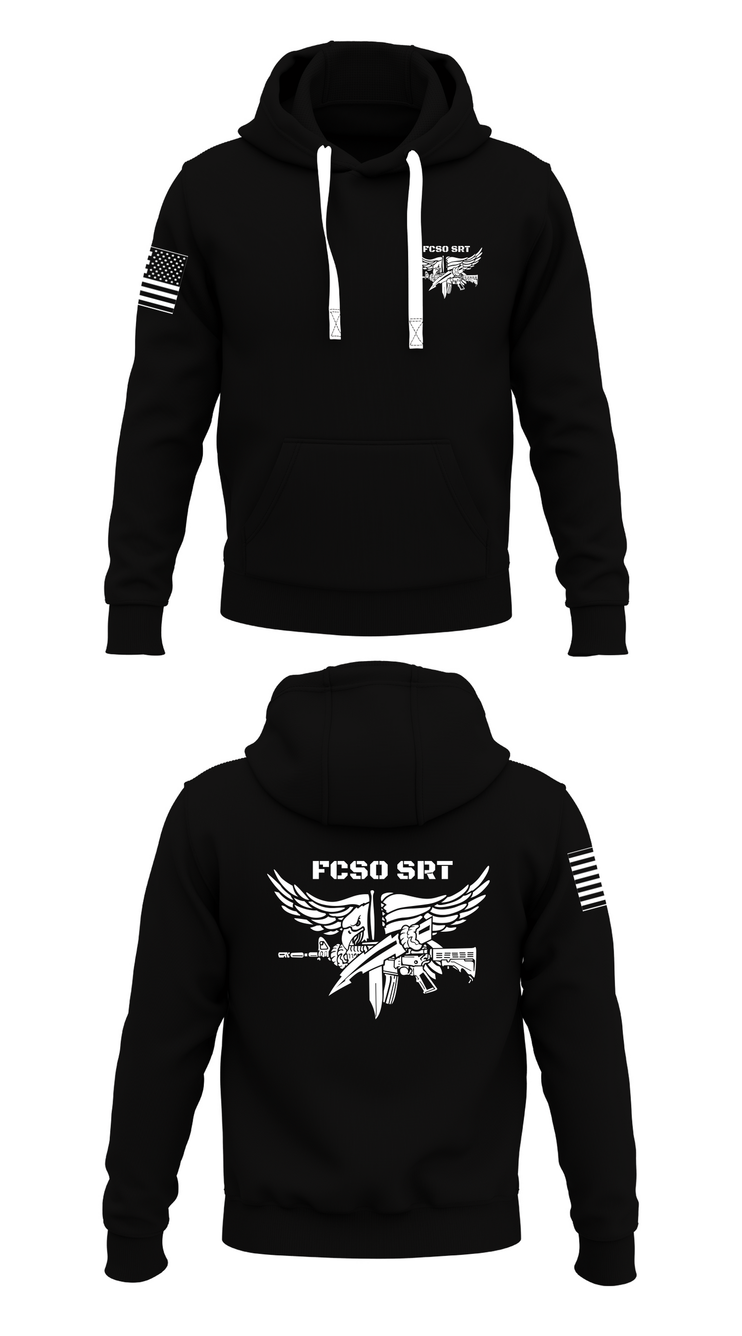 FCSO Special Response Team Store 1 Core Men's Hooded Performance Sweatshirt - 55402380801