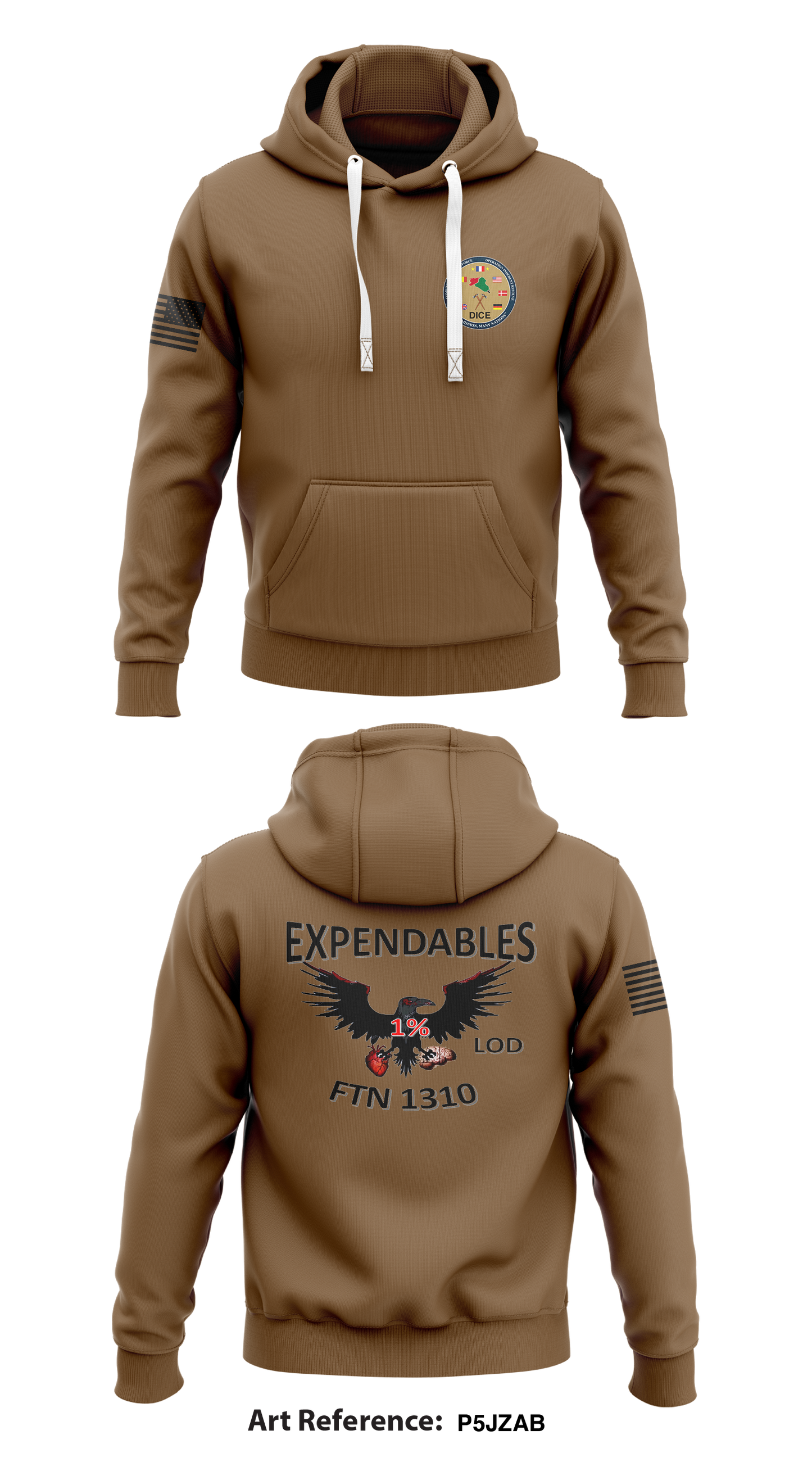 FTN 131 Core Men's Hooded Performance Sweatshirt - p5jZaB