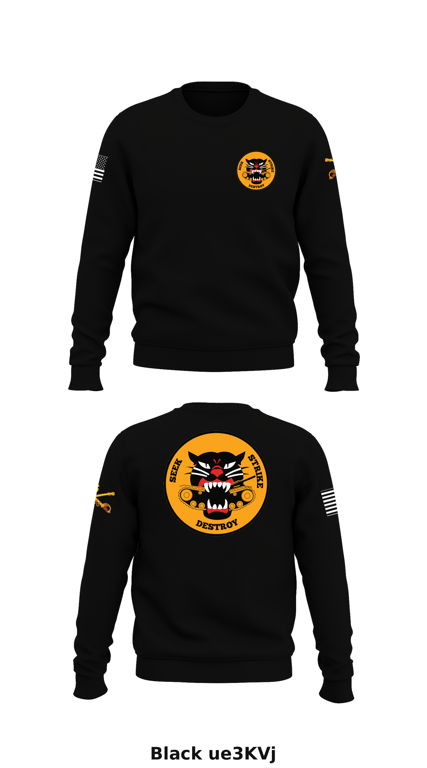 ECHO 5-1 CAV Store 2 Core Men's Crewneck Performance Sweatshirt - ue3KVj