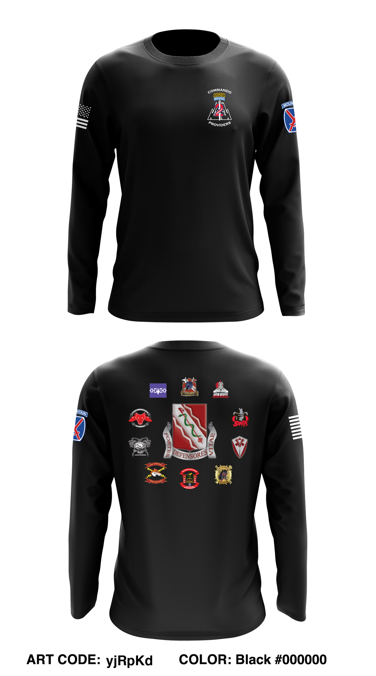 210th Brigade Support Battalion Store 1 Core Men's LS Performance Tee - yjRpKd