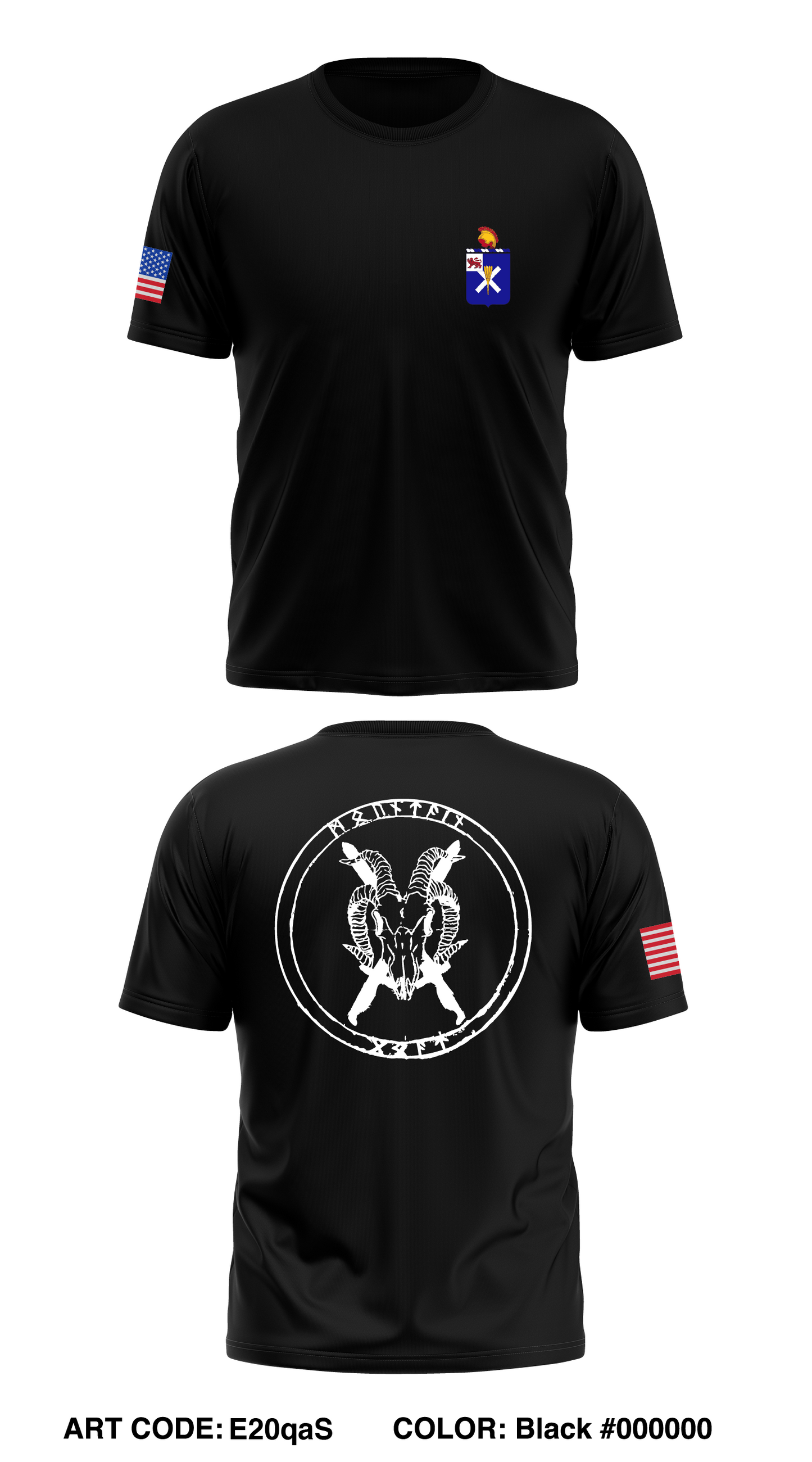 3rd Platoon, D Co, 1-32IN 10th Mountain Division Store 1 Core Men's SS Performance Tee - E20qaS
