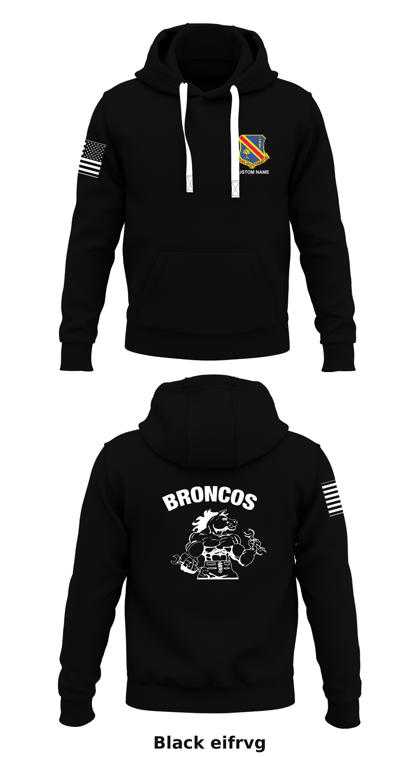 CUSTOM B Co. 237 BSB, 37th IBCT Store 1 Core Men's Hooded Performance Sweatshirt - eifrvgCUST