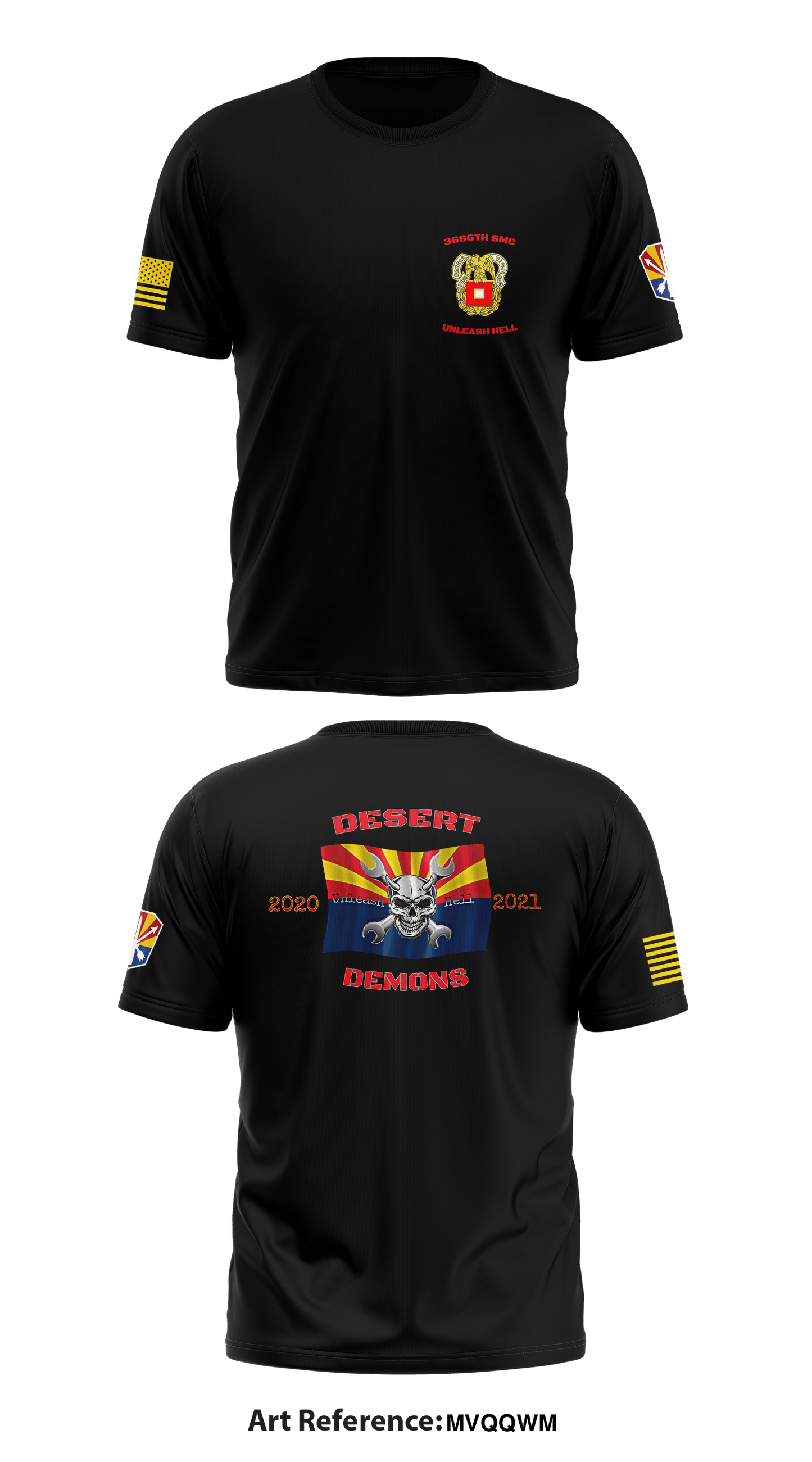3666th SMC Store 1 Core Men's SS Performance Tee - MvQQwM
