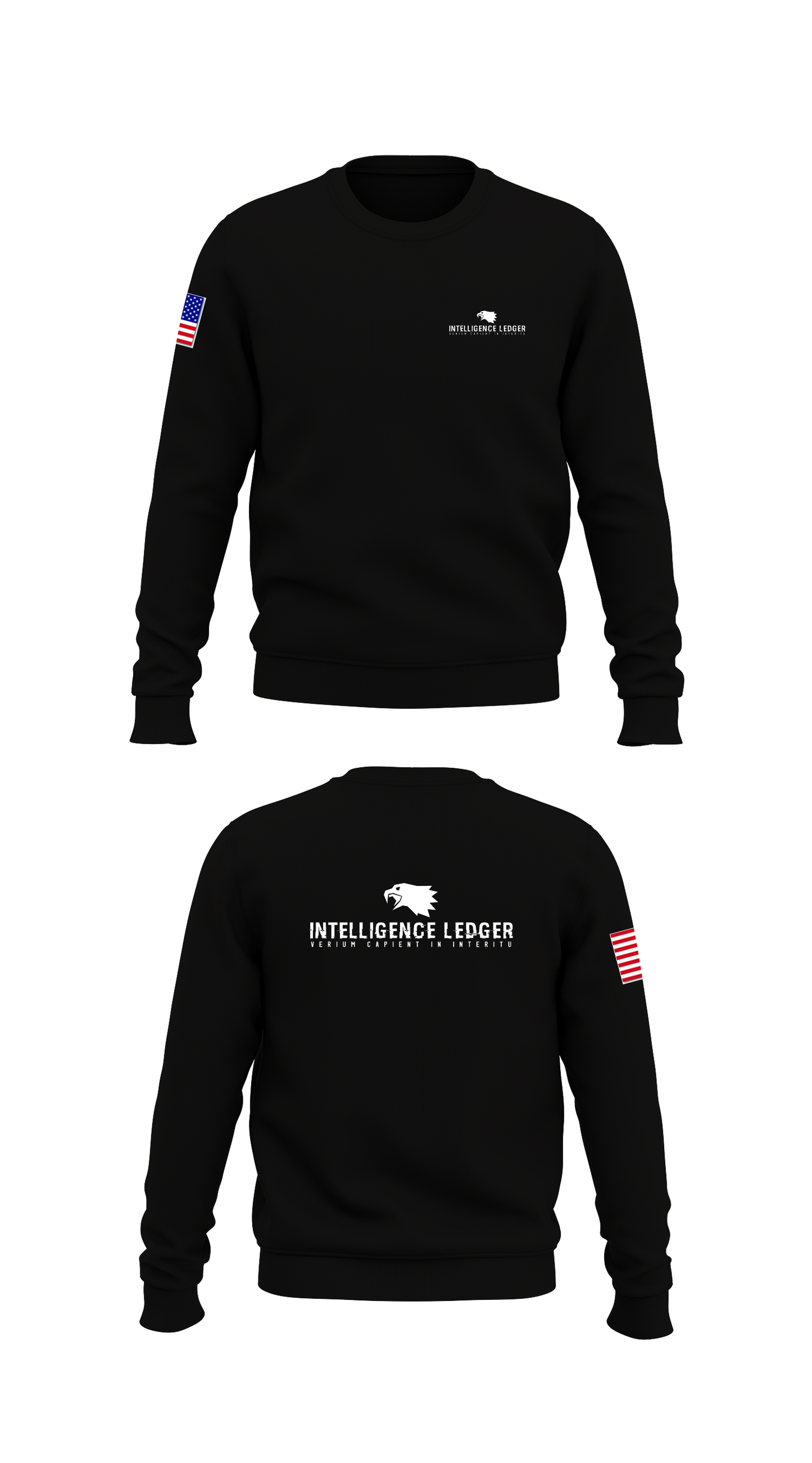 Intelligence Ledger Store 1 Core Men's Crewneck Performance Sweatshirt - 62982826899