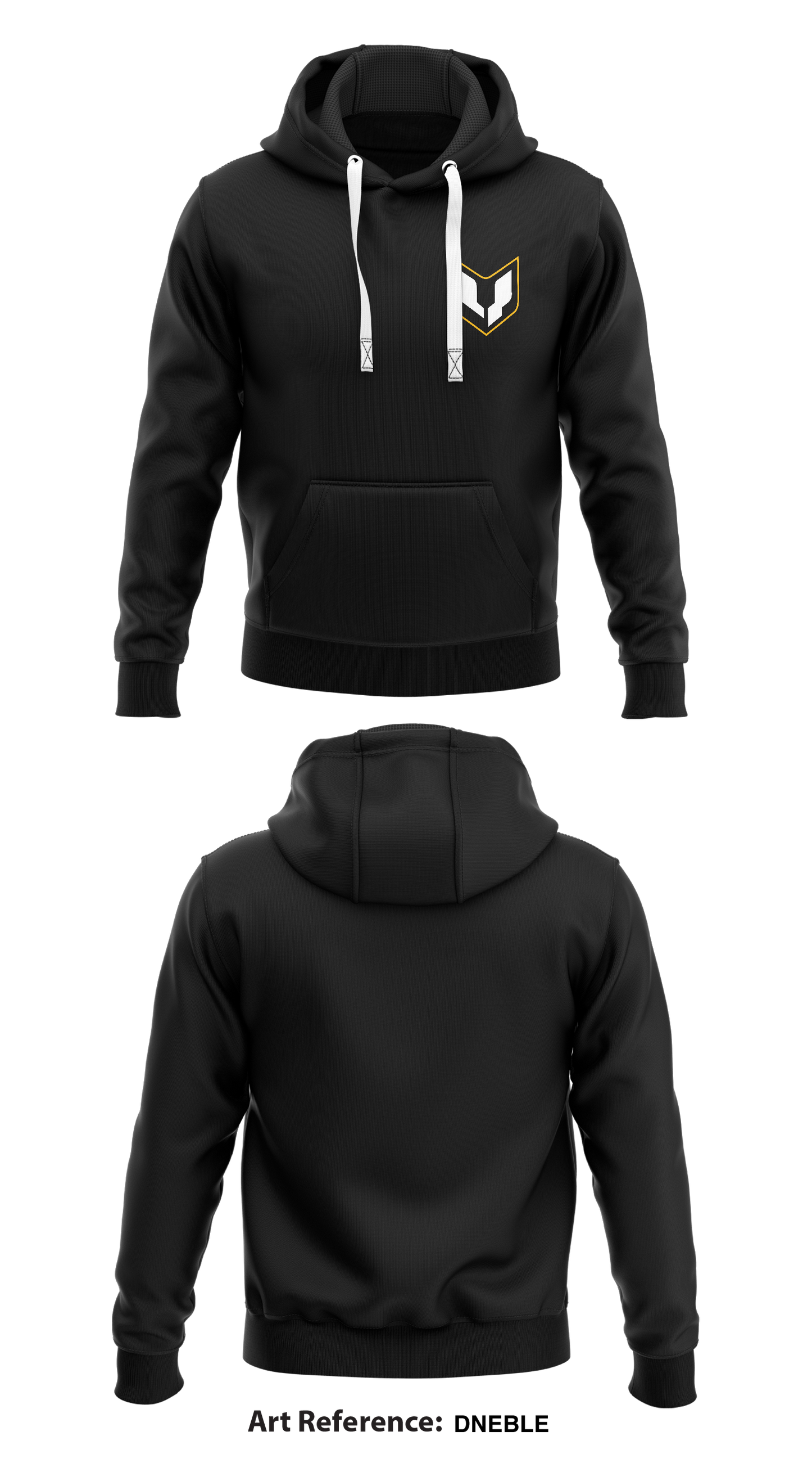 Yess Store 1 Core Men's Hooded Performance Sweatshirt - dNeBLE