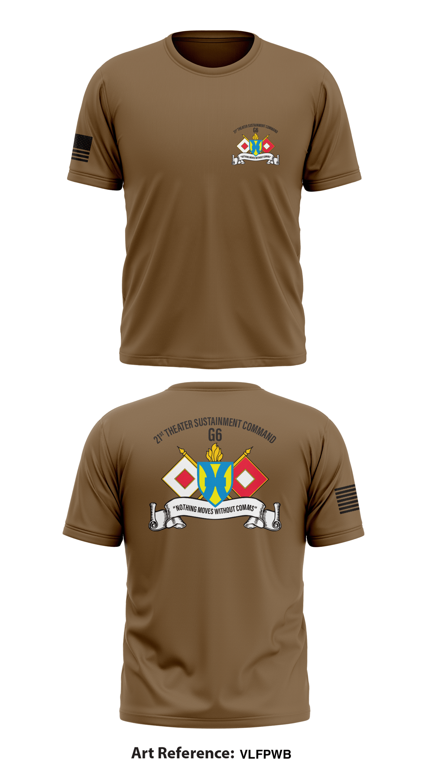 21st Theater Sustainment Command - G6 Store 1 Core Men's SS Performance Tee - VLFpwB