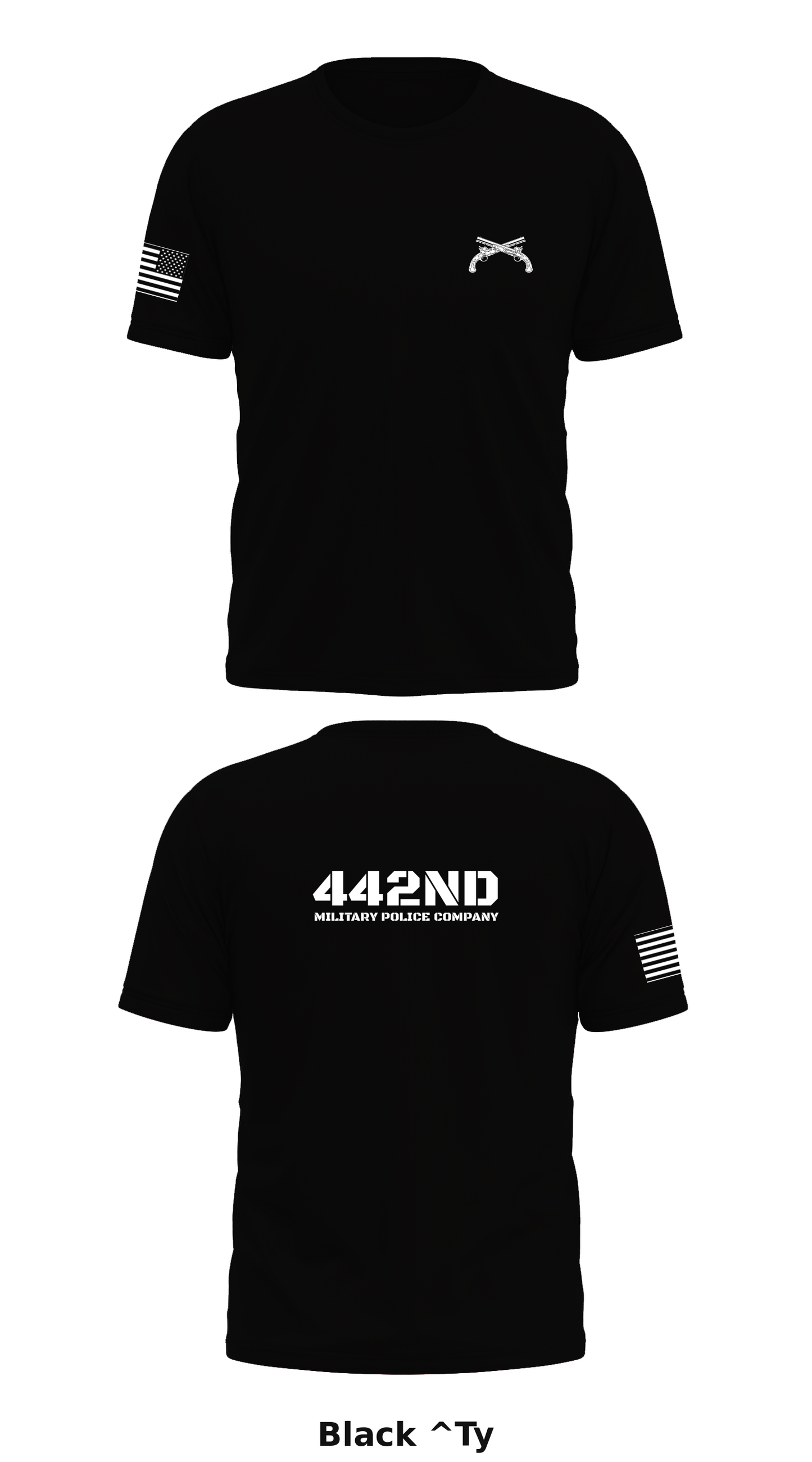 442nd Military Police Company Store 1 Core Men's SS Performance Tee - ^Ty