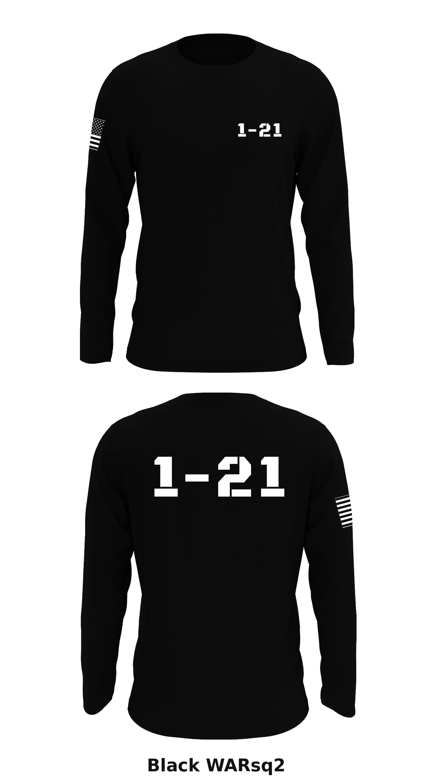 1-21 Store 1 Core Men's LS Performance Tee - WARsq2