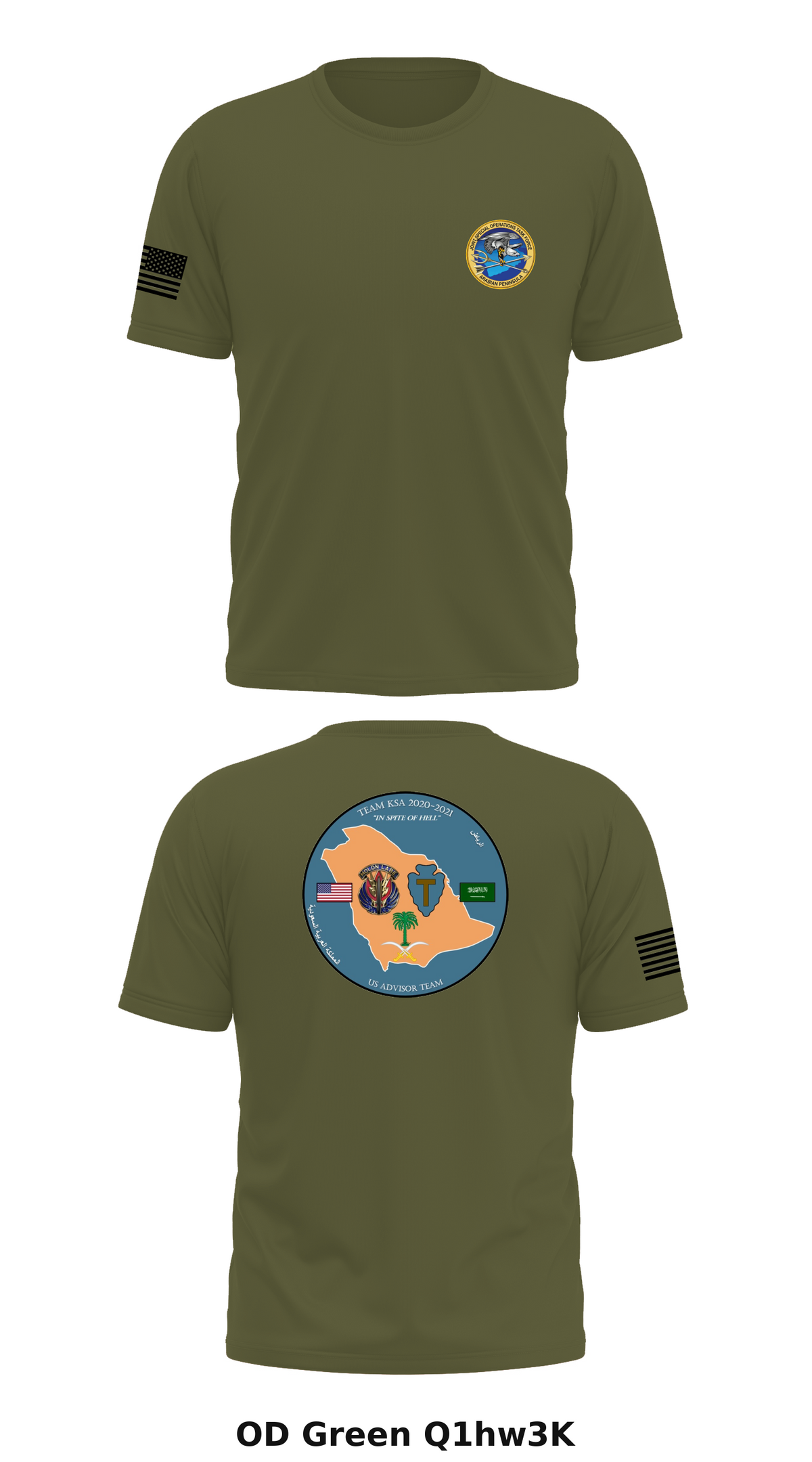 36ID Store 1 Core Men's SS Performance Tee - Q1hw3K