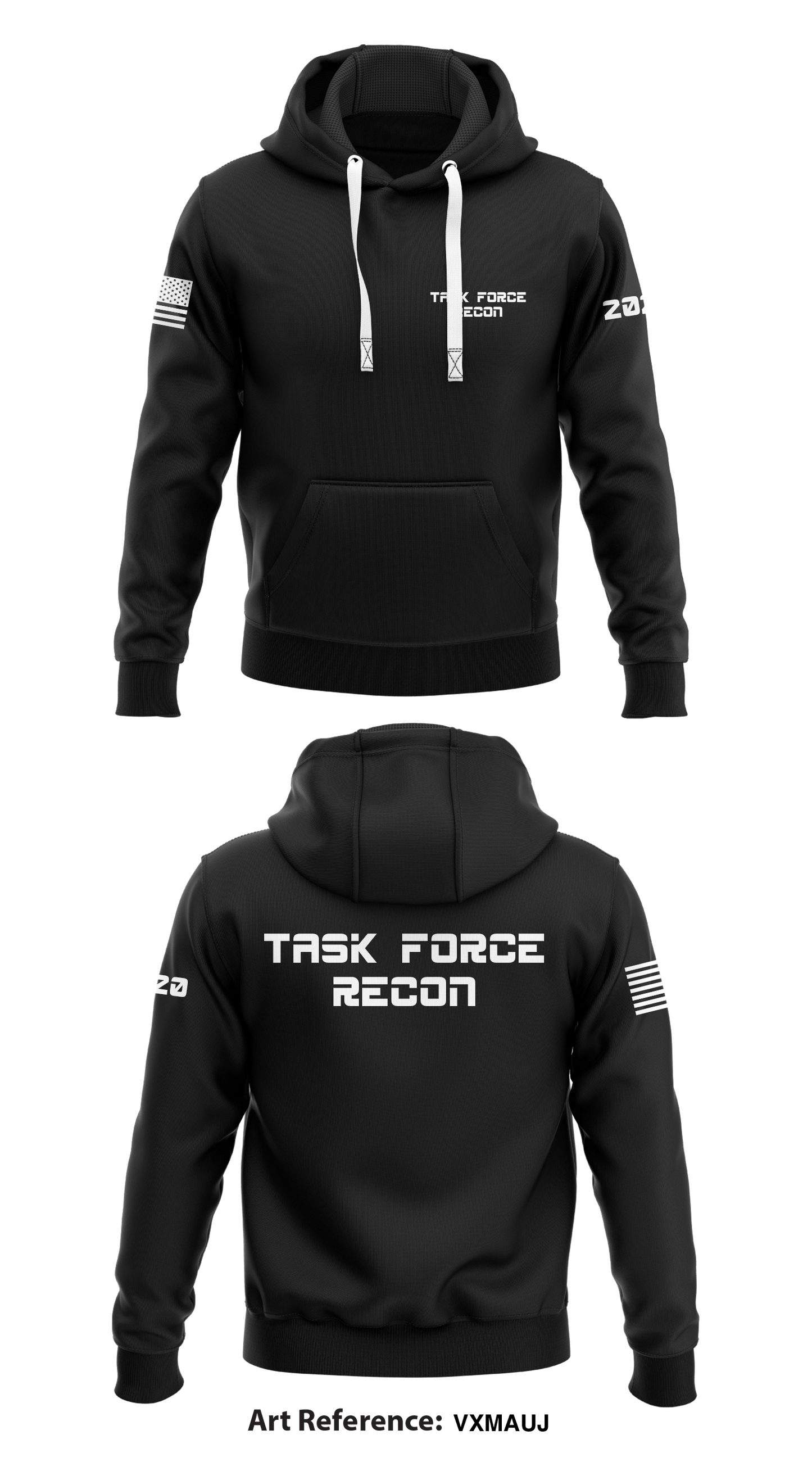 Task Force Recon Store 1 Core Men's Hooded Performance Sweatshirt - VXmaUJ