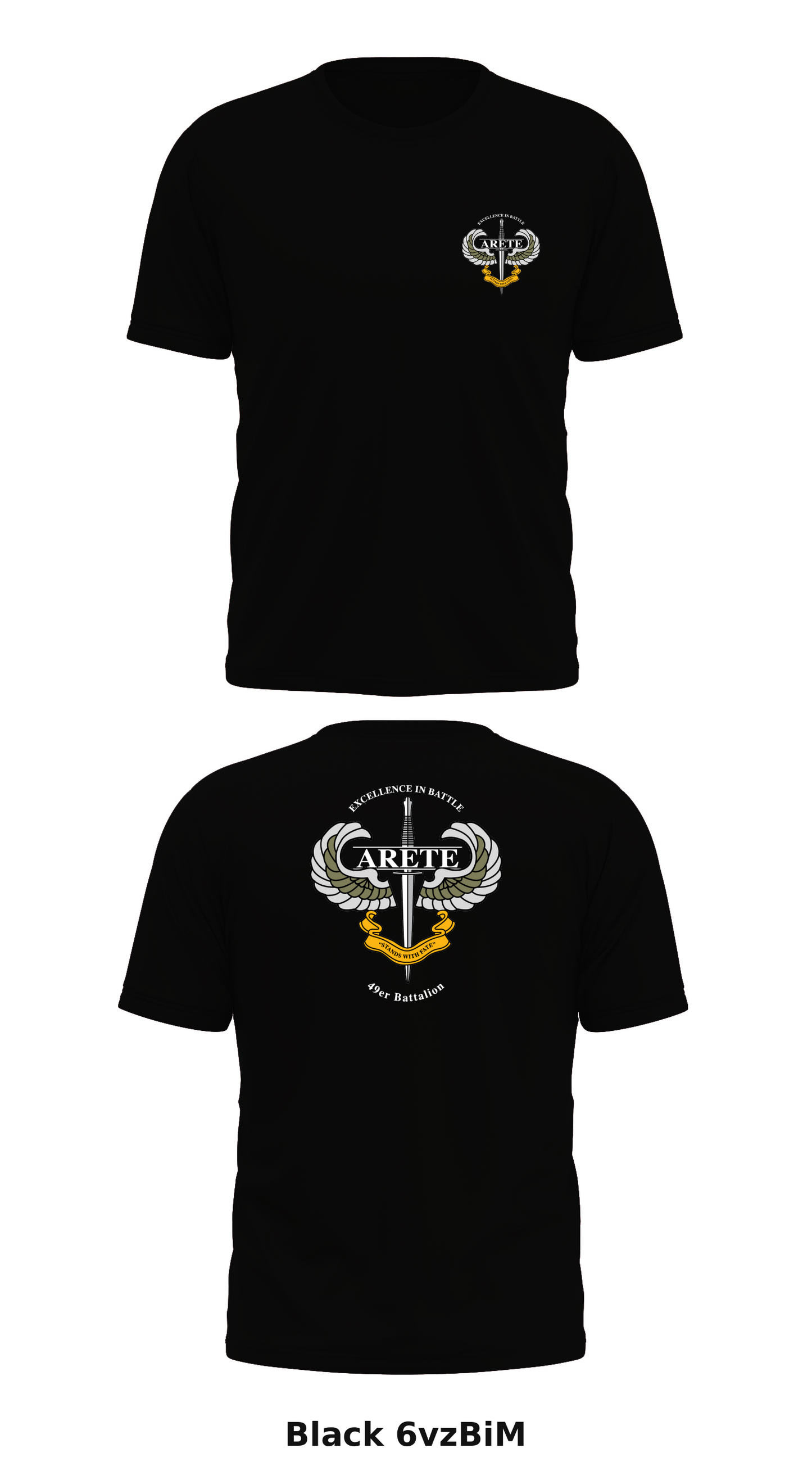 49er Battalion, Army ROTC Store 1 Core Men's SS Performance Tee - 6vzBiM