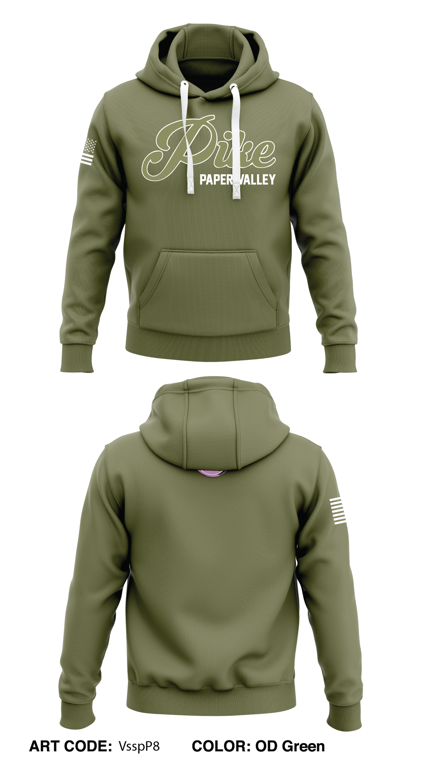 Paper Valley Pike Store 1 Core Men's Hooded Performance Sweatshirt - VsspP8